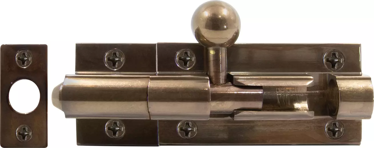 Straight Barrel Bolt - 50mm - AB