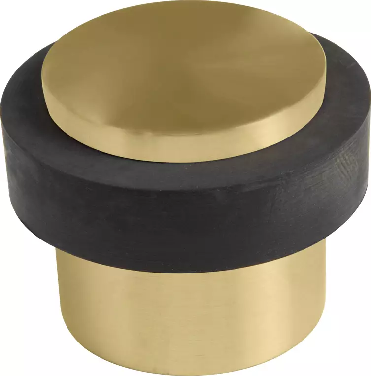 Floor Mount Door Stop - Round - 38mm - MSB