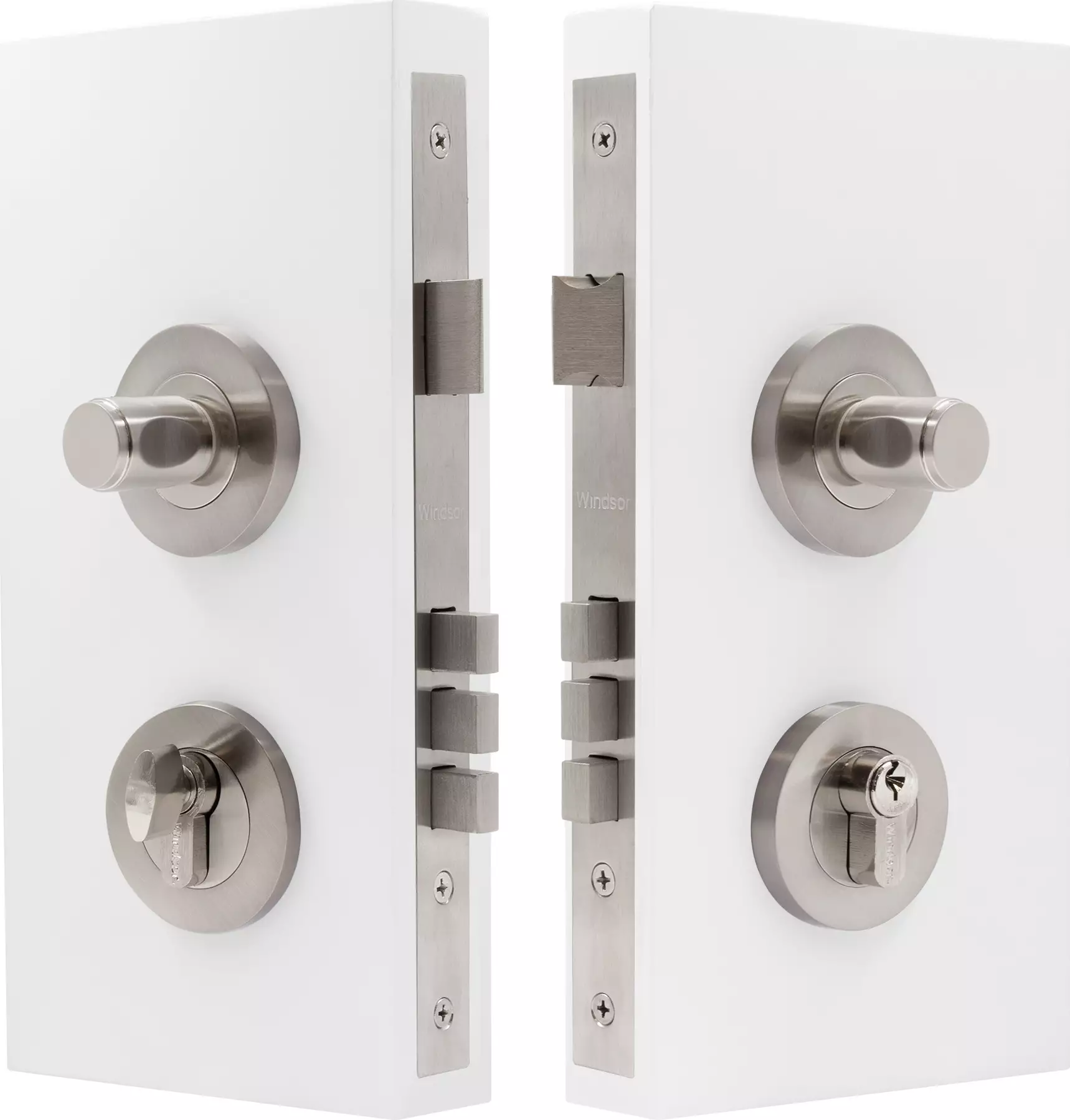 NIDO - Double Turn Lock Kit - Plain - BN