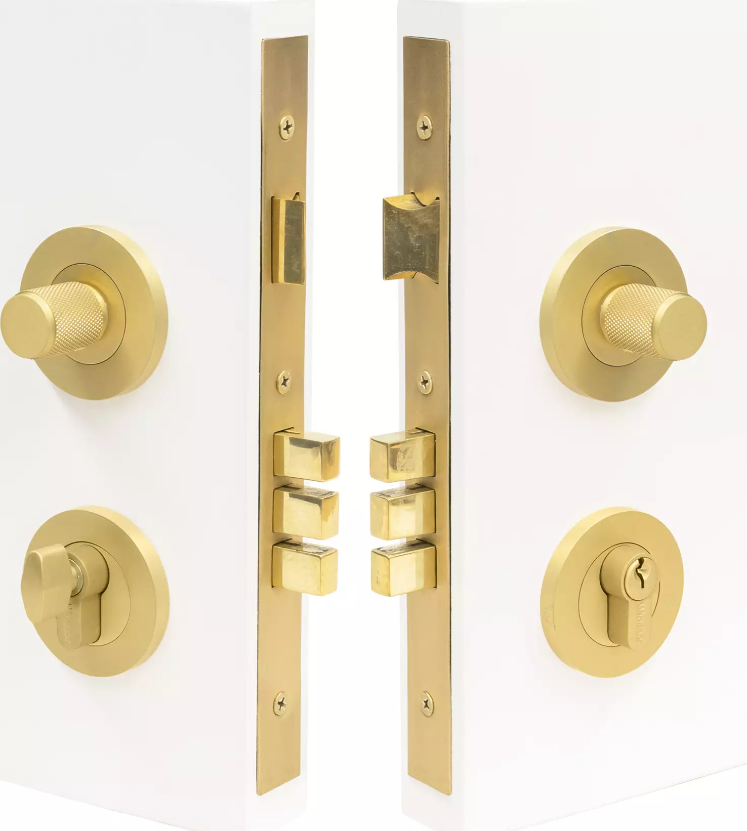 NIDO - Double Turn Lock Kit - Diamond Knurl - MSB