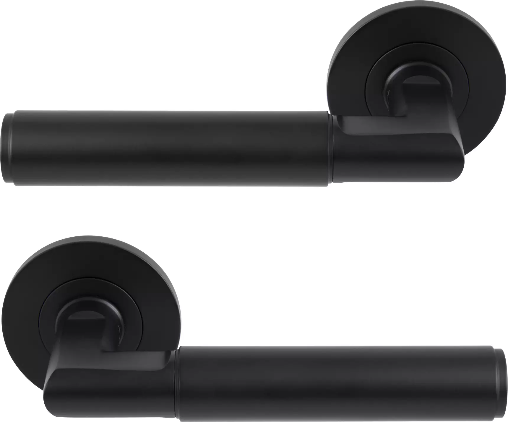 NIDO - Lumina Rose Lever Set - Plain - BLK