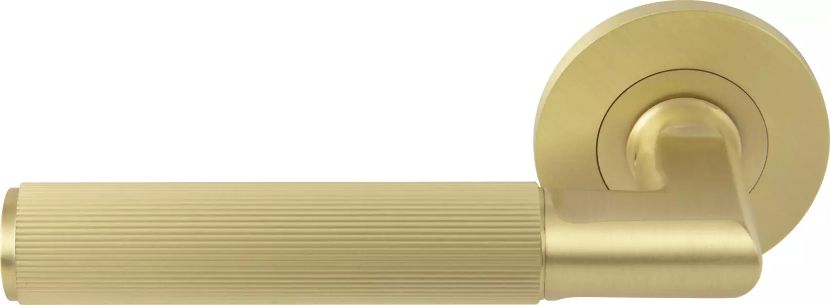 Nido - Lumina - 56mm Round Rose - Linear Knurl Levers