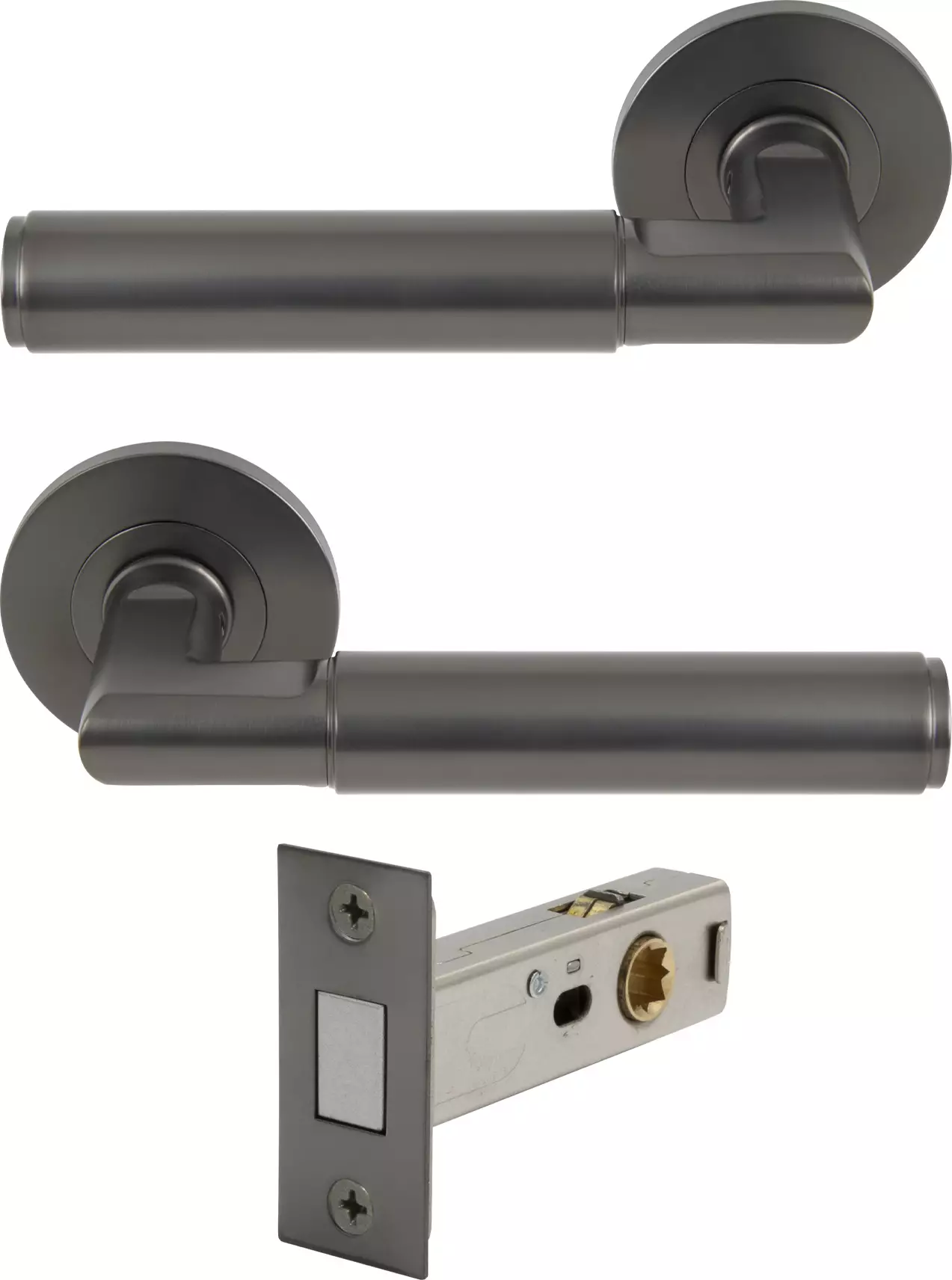 NIDO - Lumina Rose Passage Set - Magn. Latch - Plain - GN