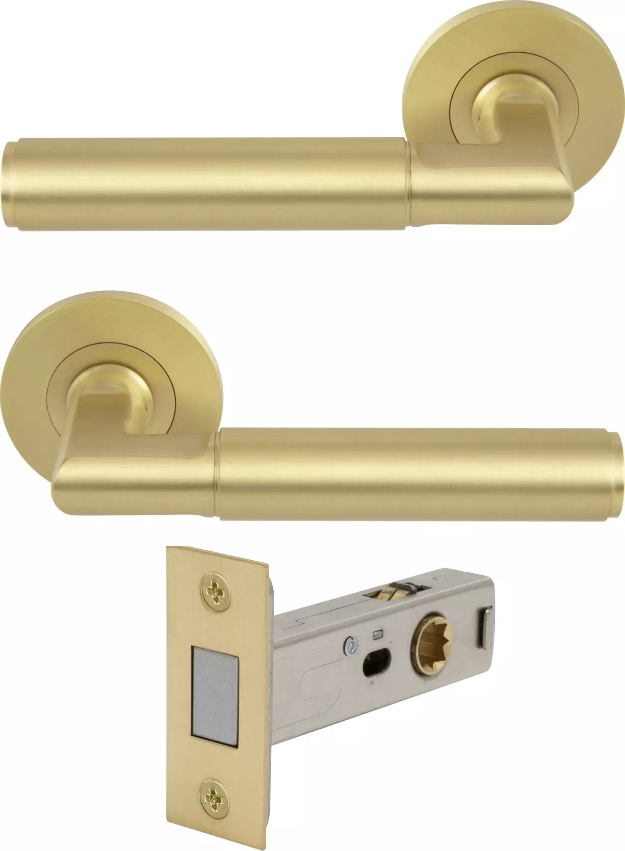 NIDO - Lumina Rose Passage Set - Magn. Latch - Plain - MSB