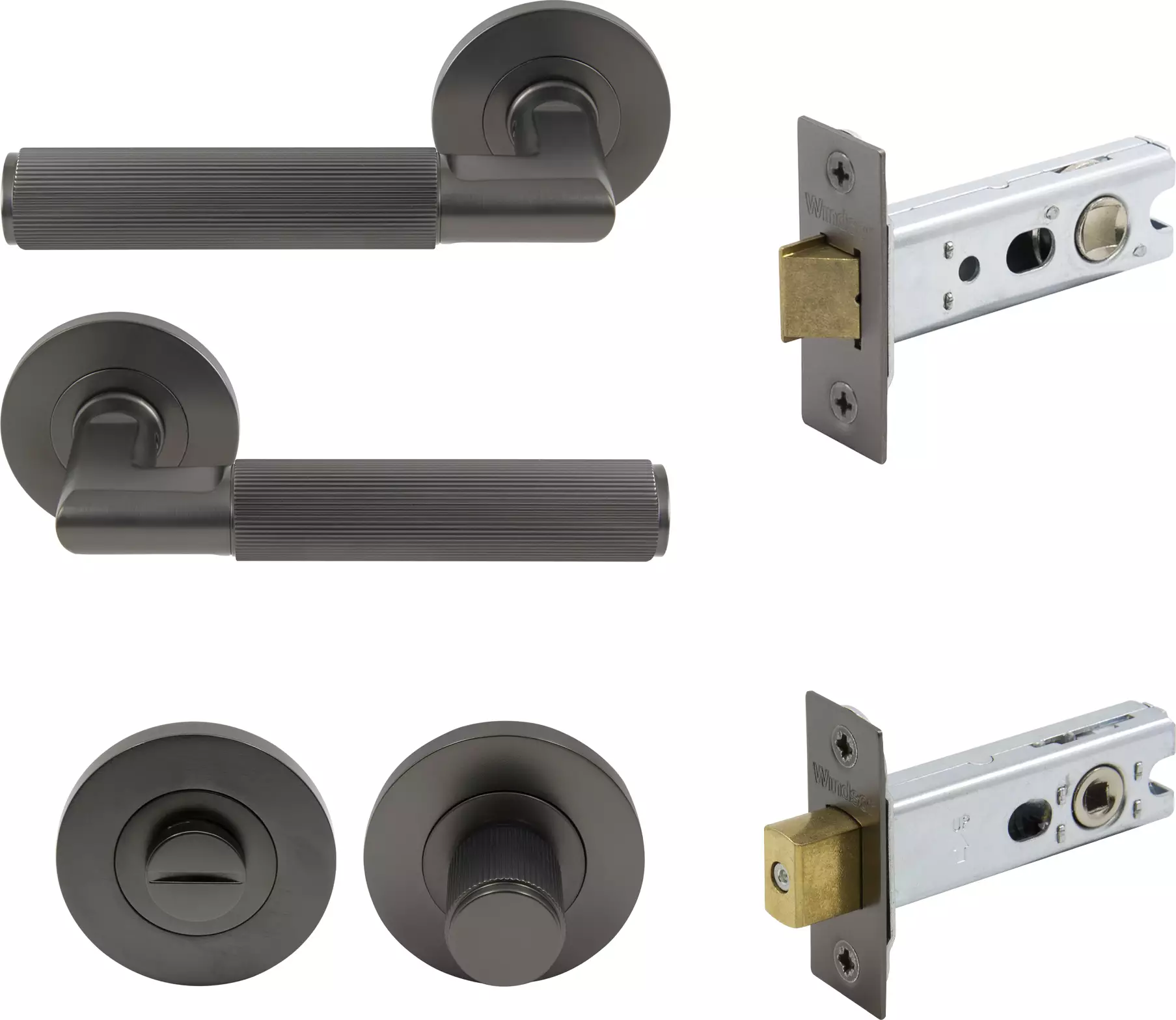 NIDO - Lumina Rose Privacy Set - Linear Knurl - GN