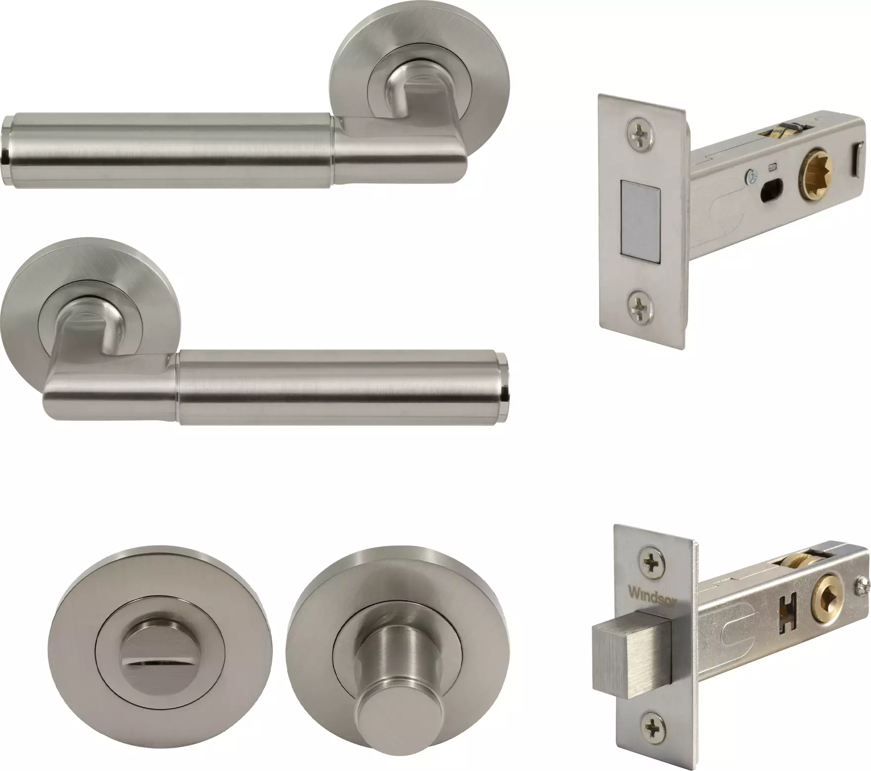 NIDO - Lumina Rose Privacy Set - Magn. Latch - Plain - BN