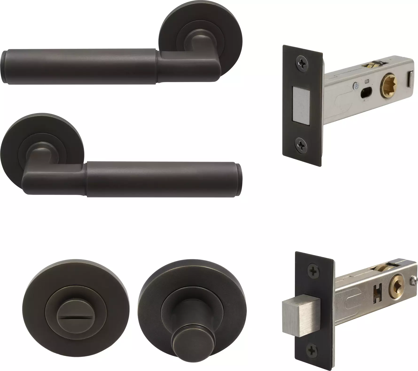 NIDO - Lumina Rose Privacy Set - Magn. Latch - Plain - DRB