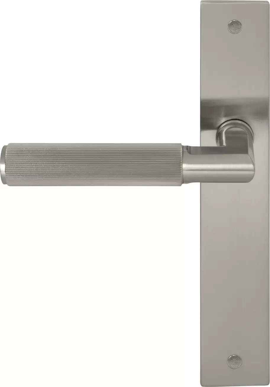 NIDO - Lumina Lever on Longplate - Linear Knurl