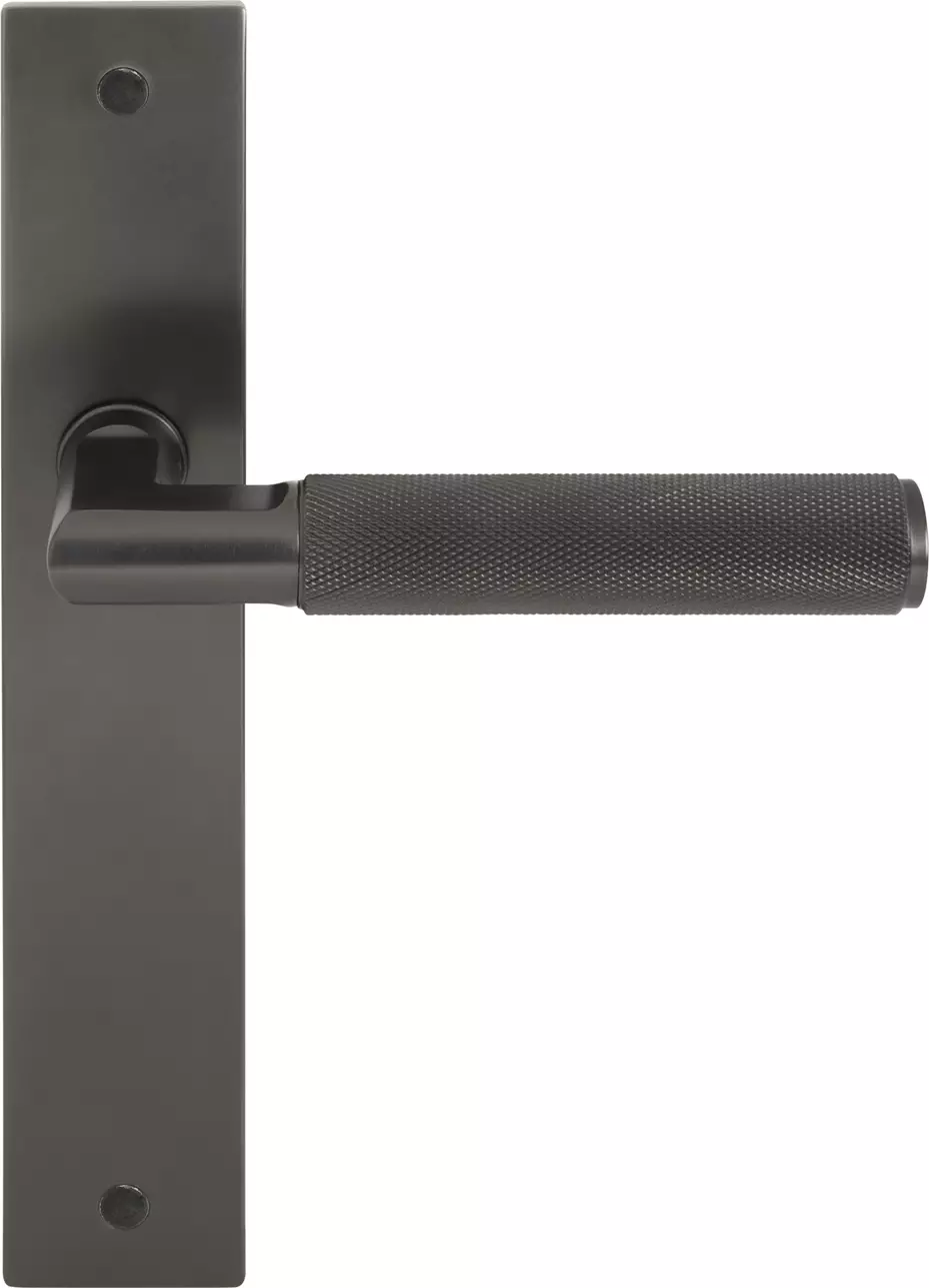 NIDO - Lumina Lever on Longplate - Diamond Knurl