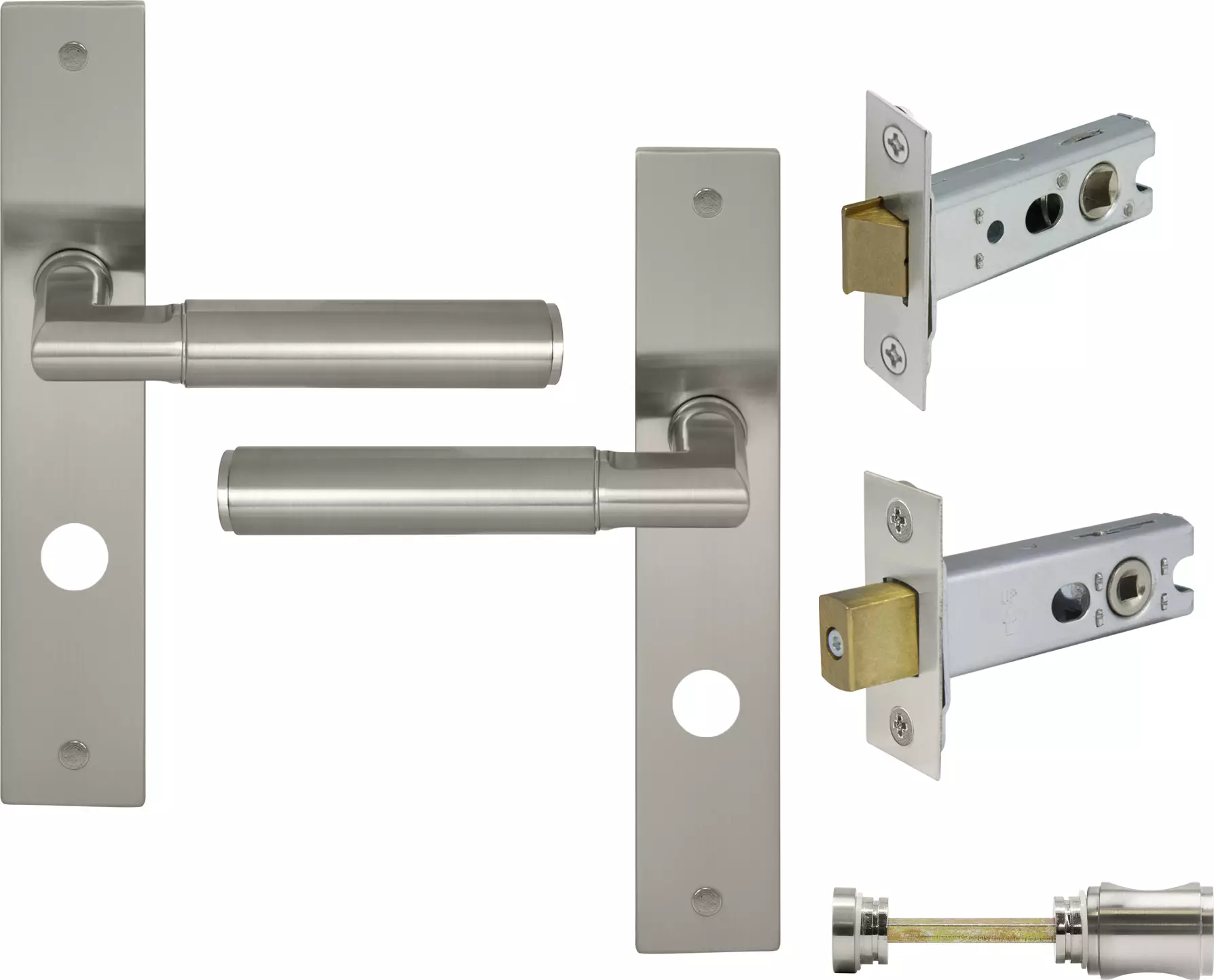 Lumina Longplate Privacy Set - Plain - BN