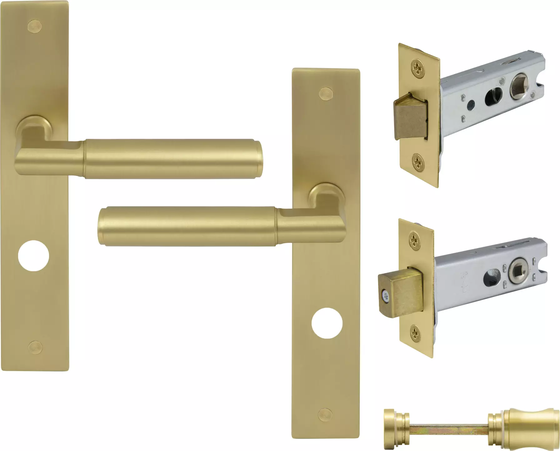 Lumina Longplate Privacy Set - Plain - MSB