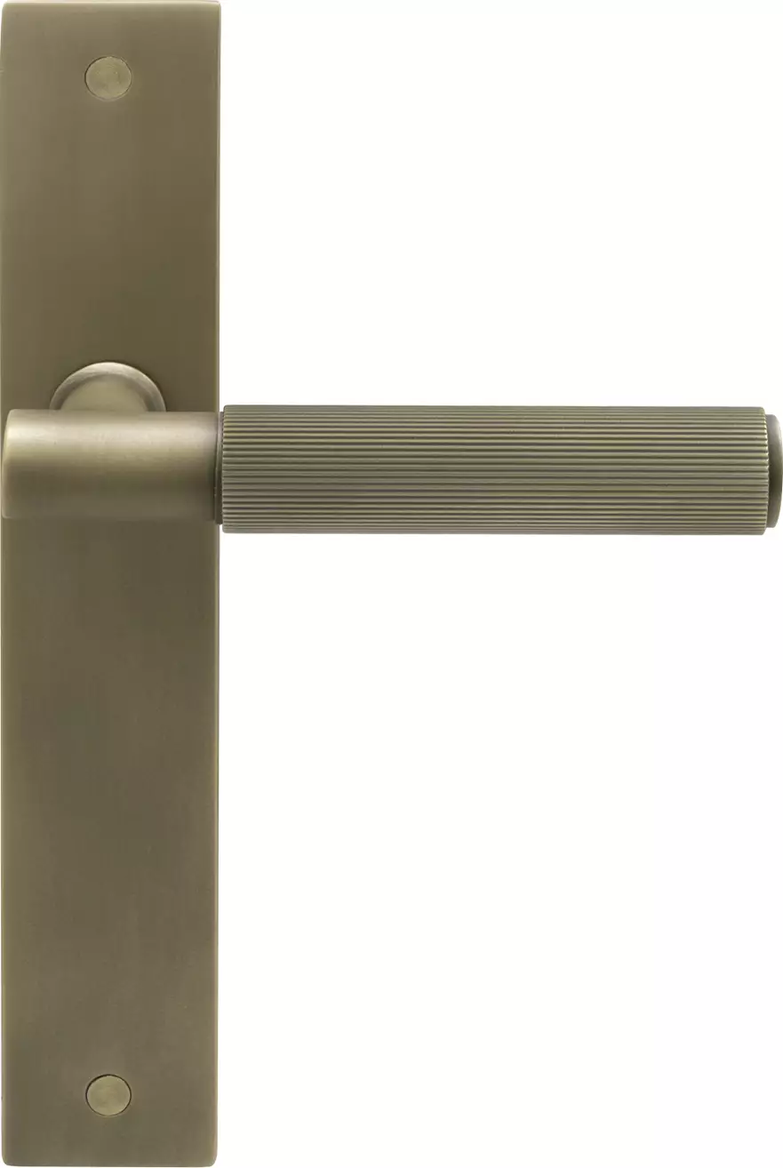 NIDO - Verge Lever on Longplate - Linear Knurl