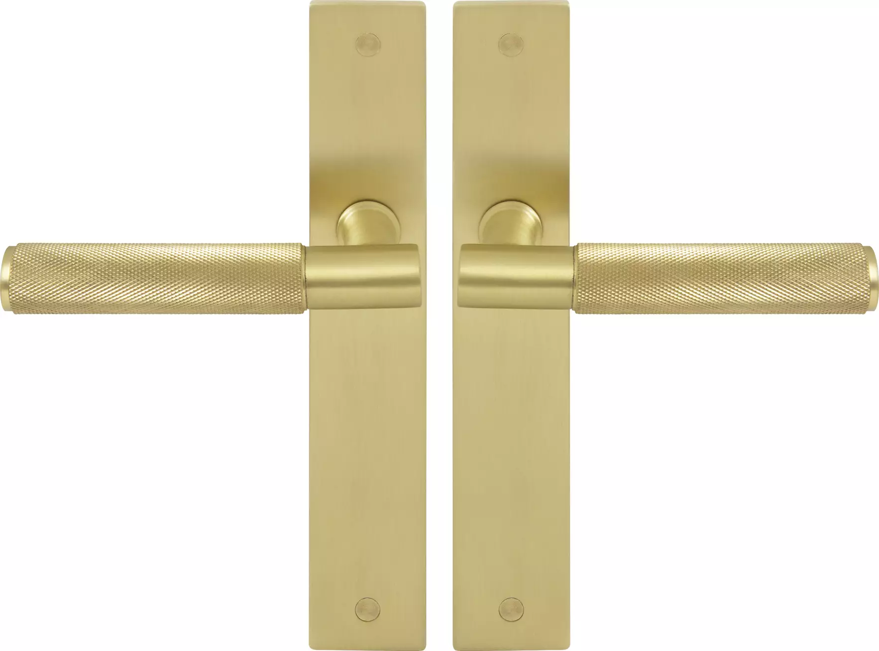 Verge Longplate Lever Set - Diamond Knurl - MSB