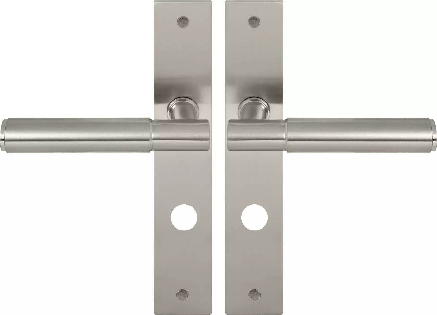 Verge Longplate Privacy Handles - Plain - BN