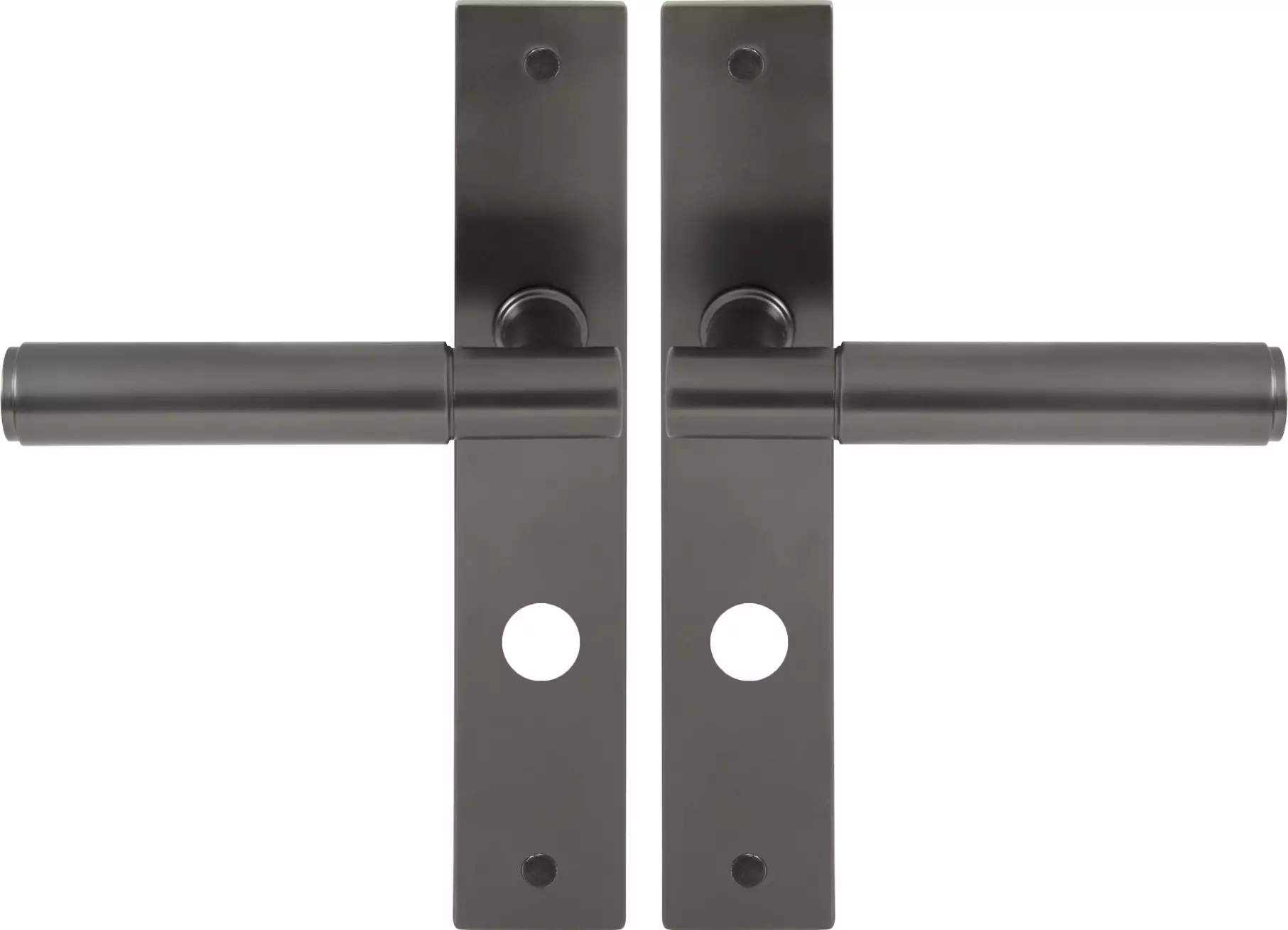 Verge Longplate Privacy Handles - Plain - GN