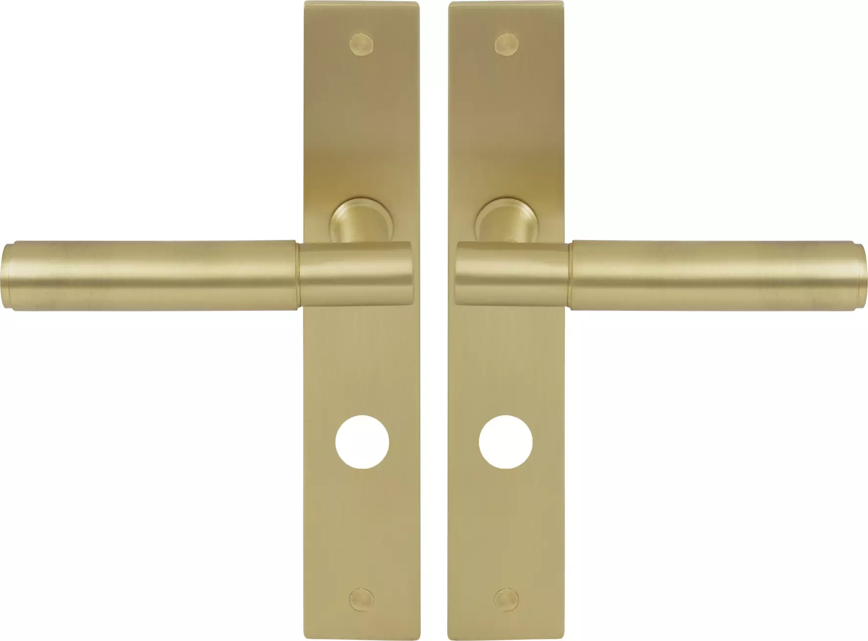 Verge Longplate Privacy Handles - Plain - MSB