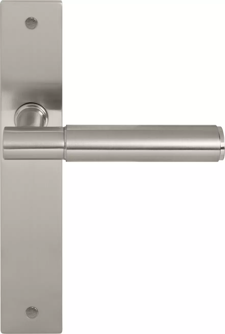 Verge Longplate Dummy Lever LH - Plain - BN