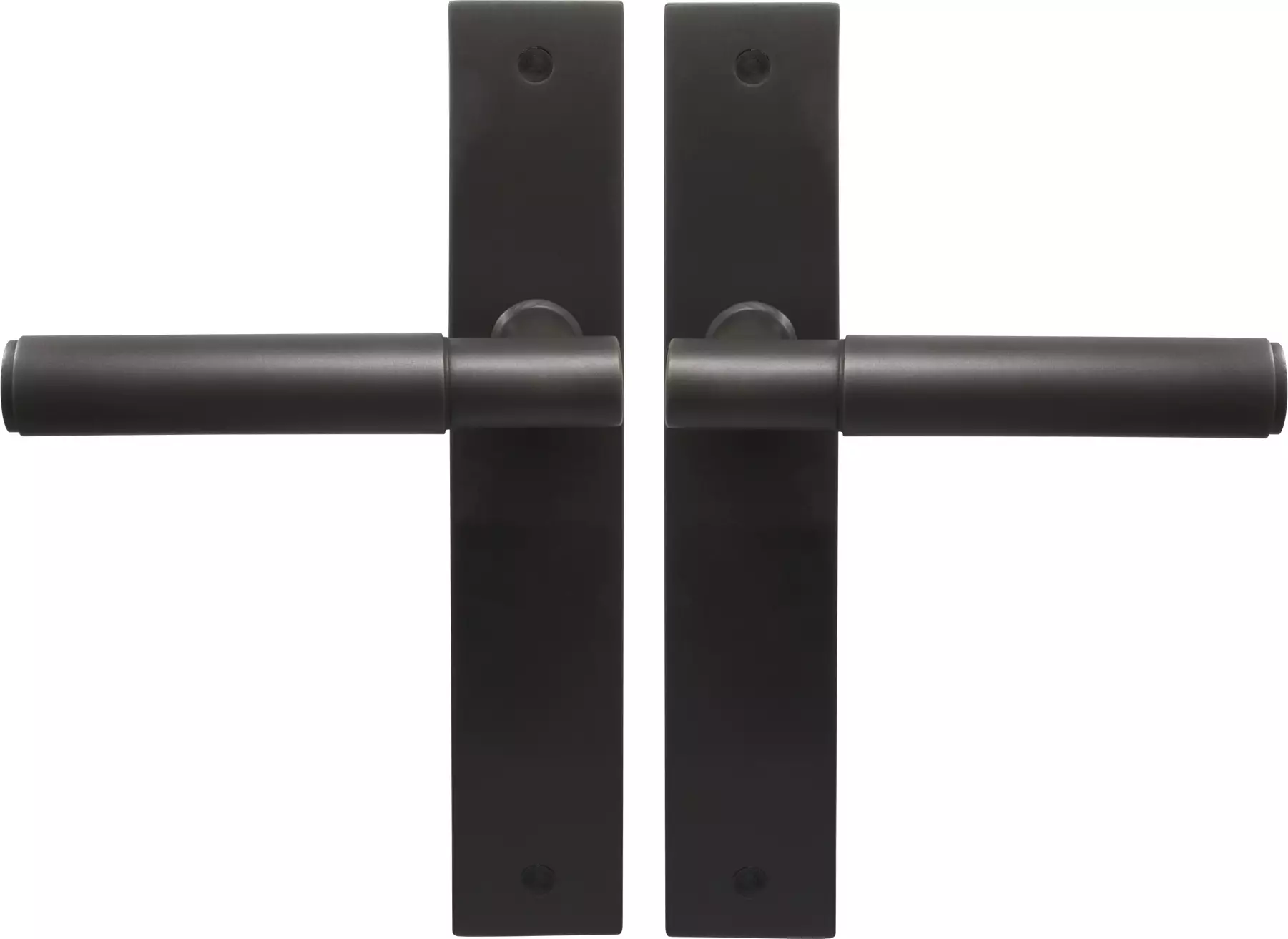 Verge Longplate Lever Set - Plain - DRB