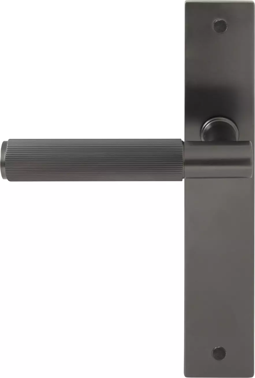 Verge Longplate Dummy Lever RH - Linear Knurl - GN