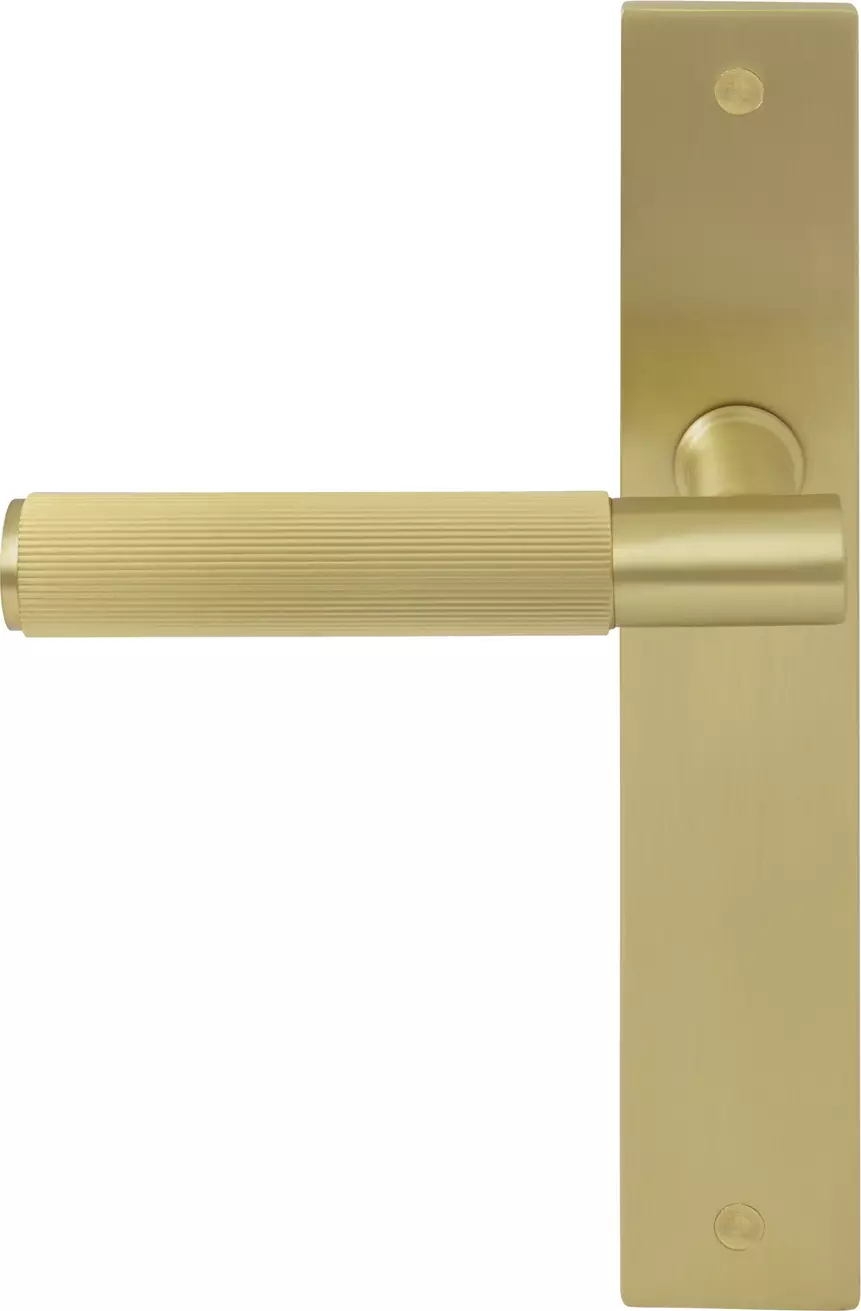 Verge Longplate Dummy Lever RH - Linear Knurl - MSB