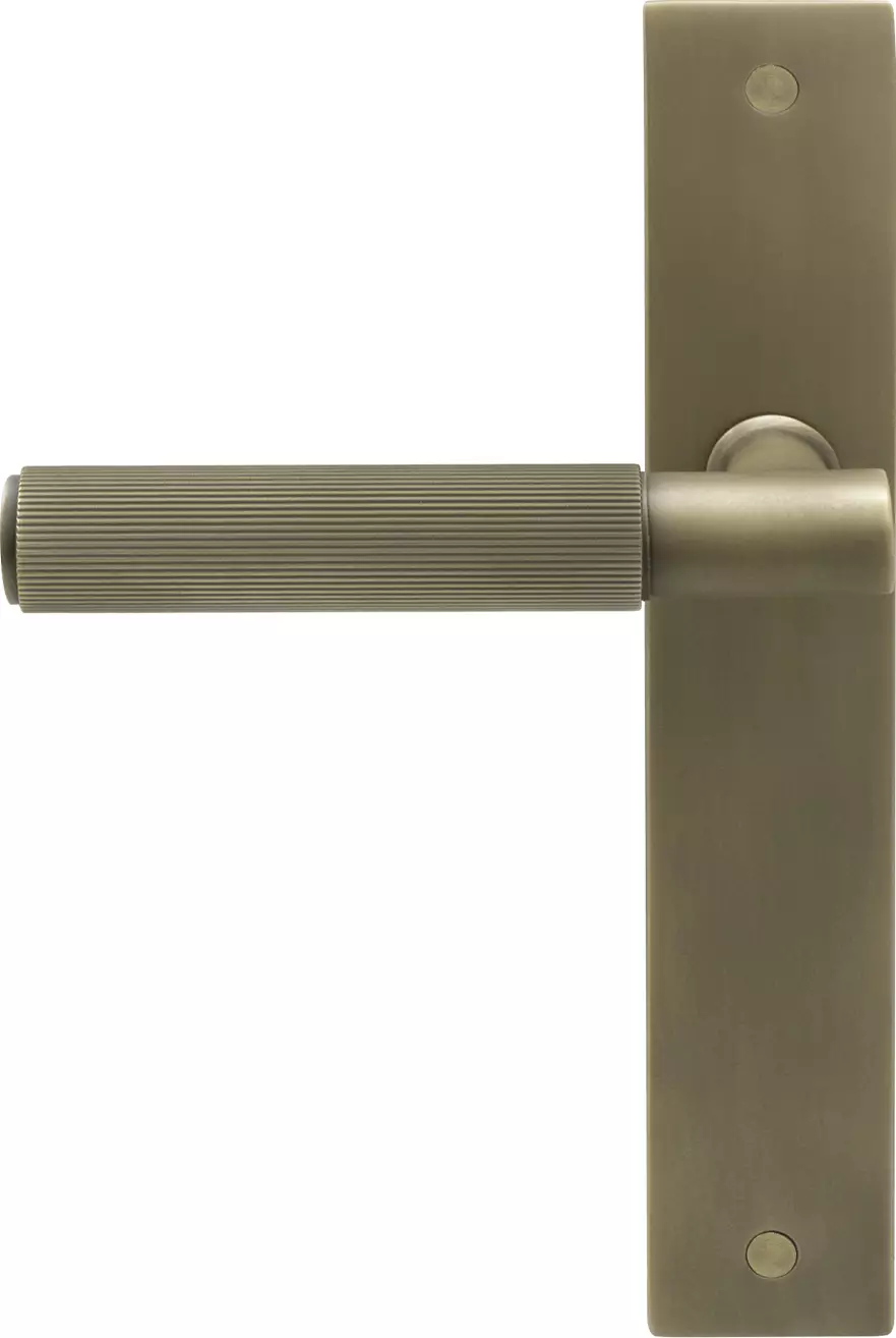 Verge Longplate Dummy Lever RH - Linear Knurl - RB