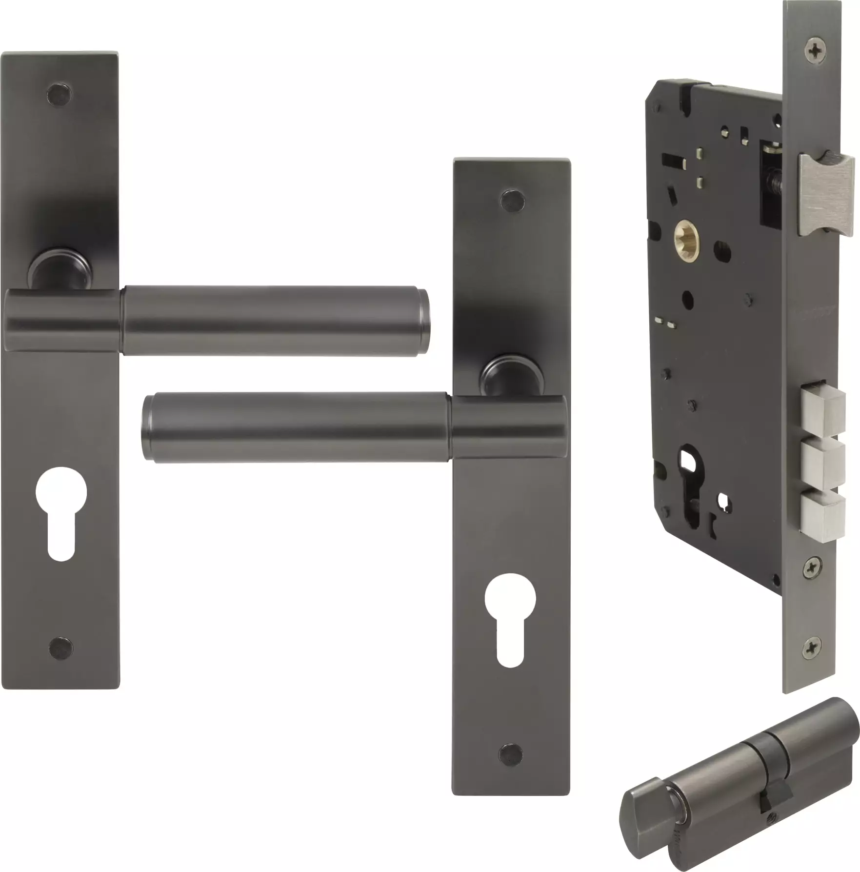 Verge Longplate Entrance Set - K/T - Plain - GN