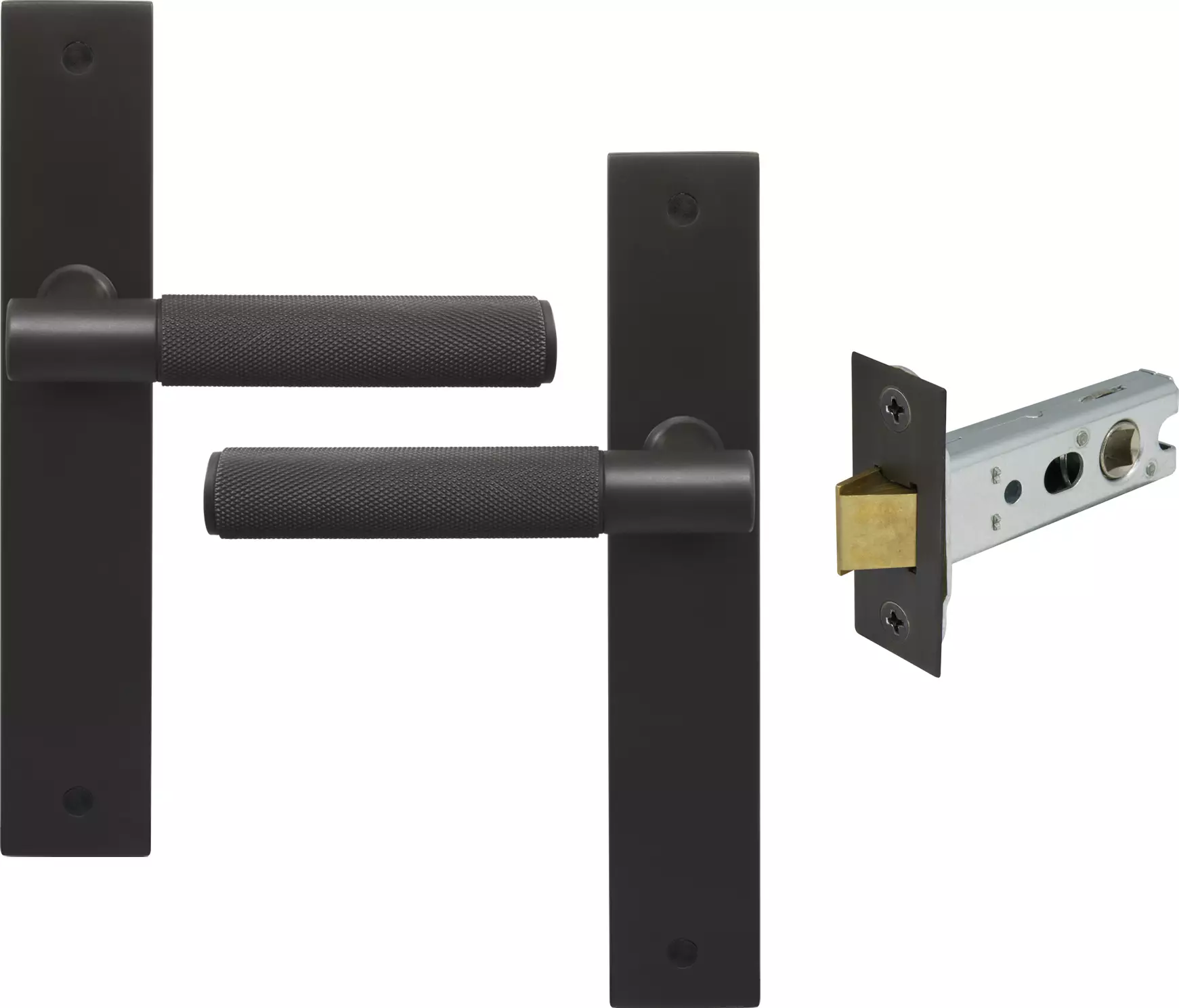 Verge Longplate Passage Set - Diamond Knurl   - DRB