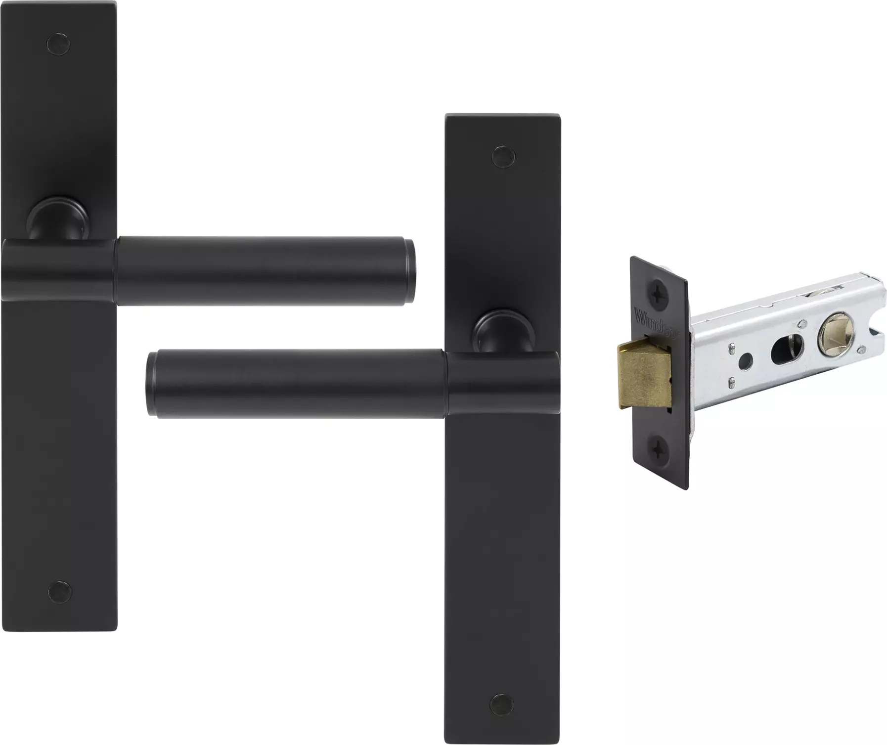 Verge Longplate Passage Set - Plain - BLK