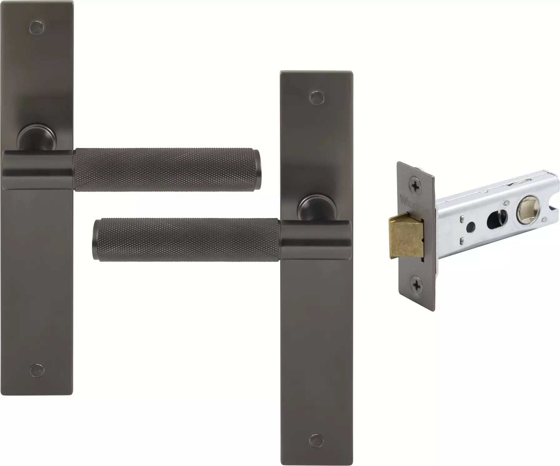 Verge Longplate Passage Set - Diamond Knurl   - GN