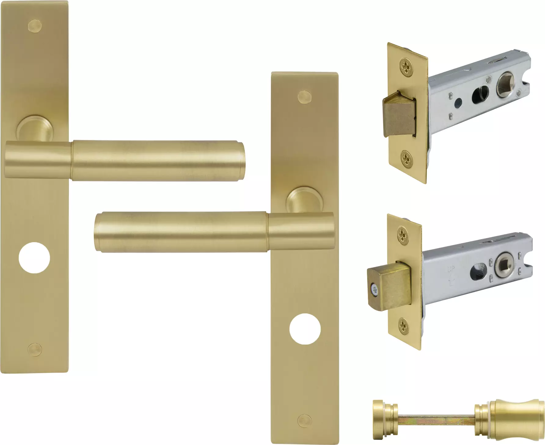 Verge Longplate Privacy Set - Plain - MSB