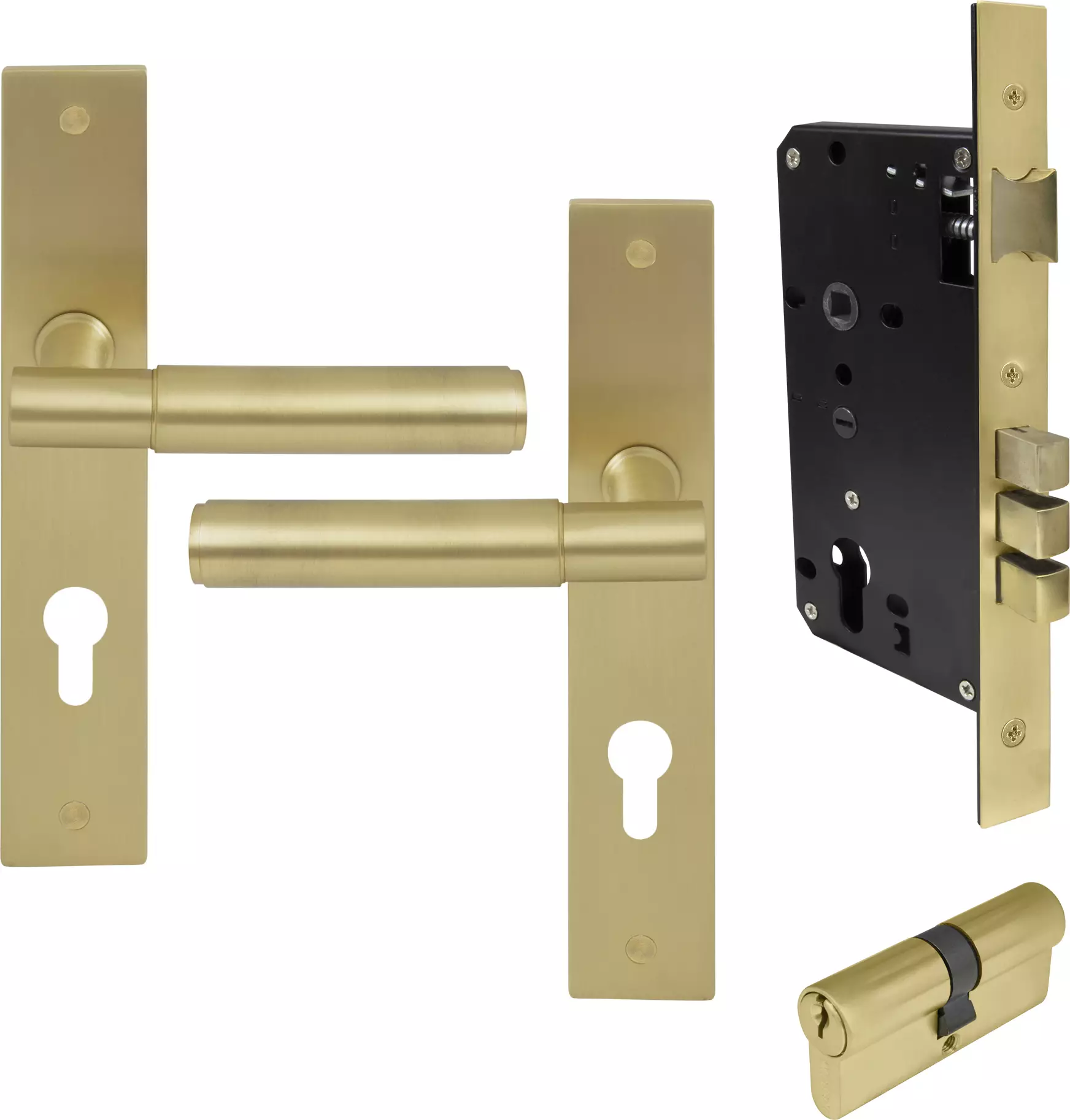 Verge Longplate Entrance Set K/K - Plain - MSB