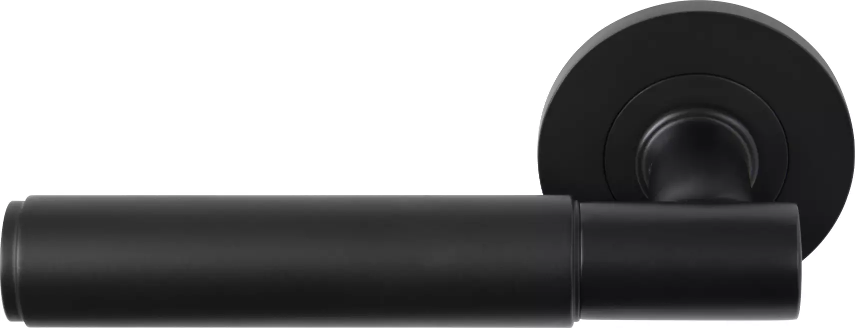 Verge Rose Dummy Lever - Plain - BLK