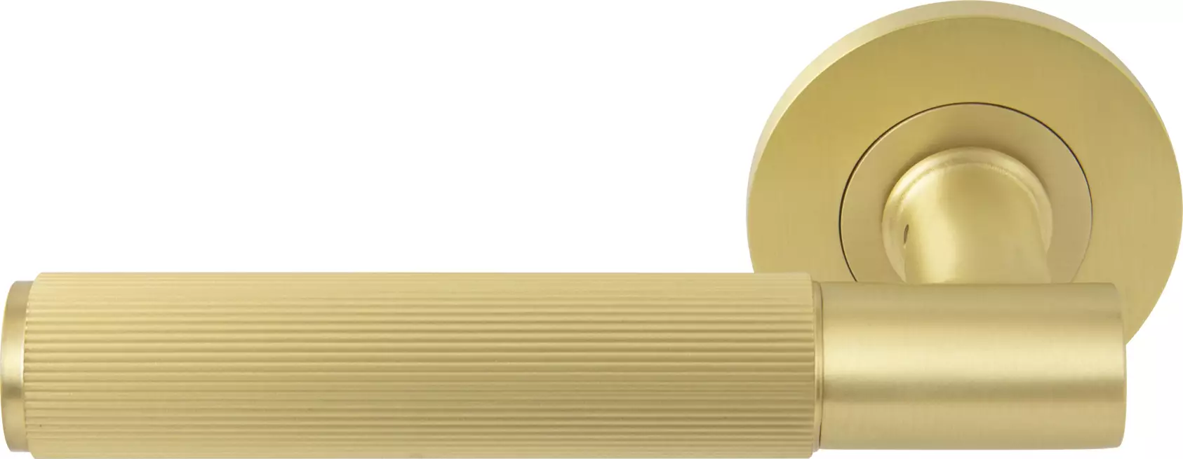 Nido - Verge - 56mm Round Rose - Linear Knurl Levers