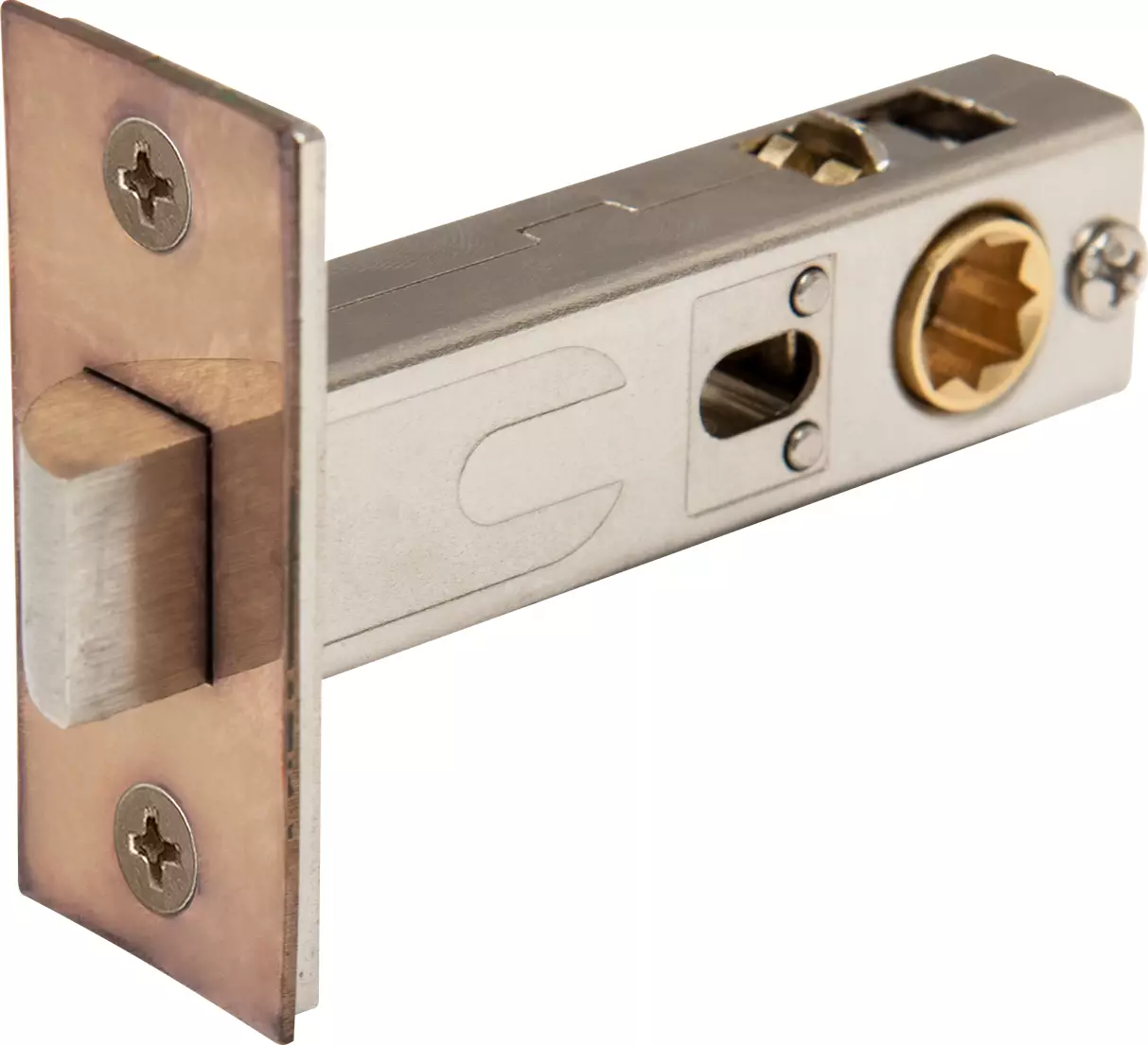Tubular Latch & Strike Box - 60mm - NB