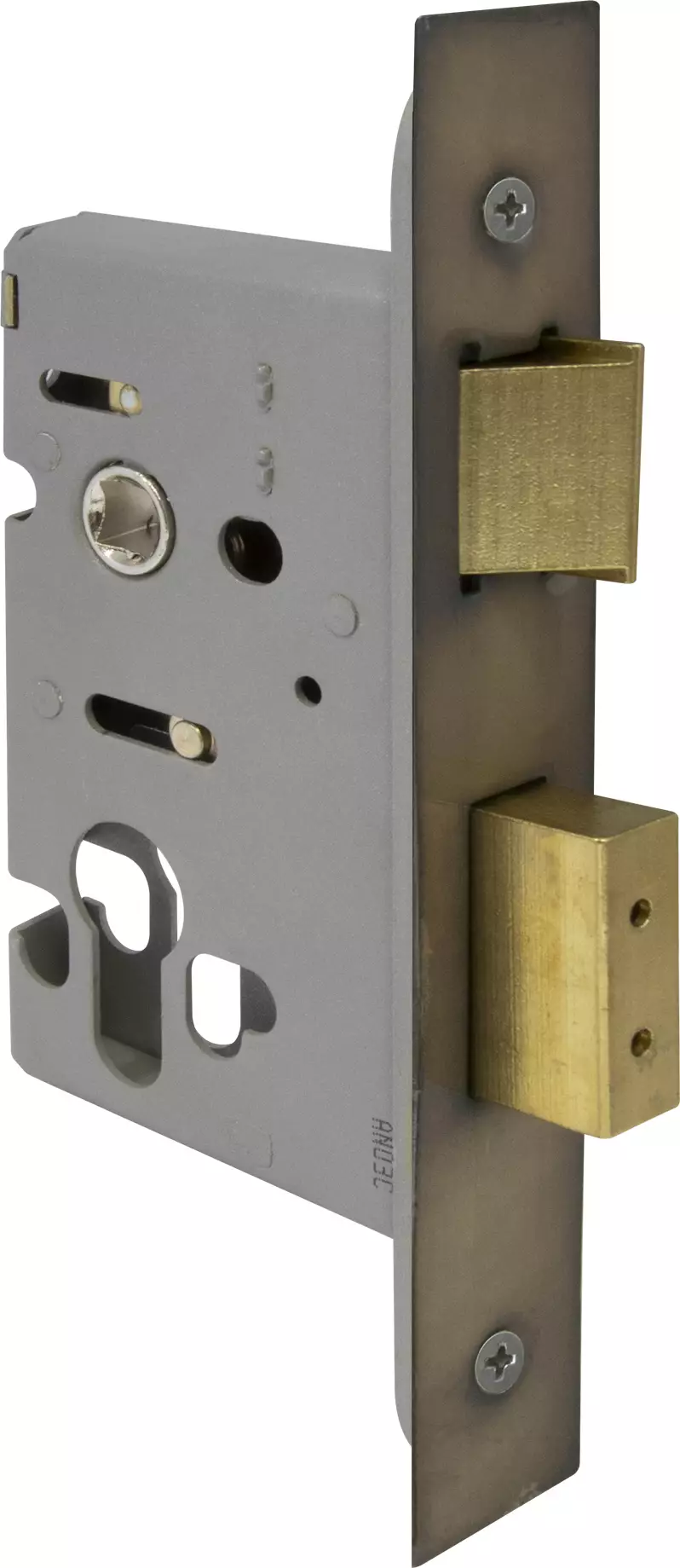 48mm Euro Mortice Lock - 45mm Backset - NB
