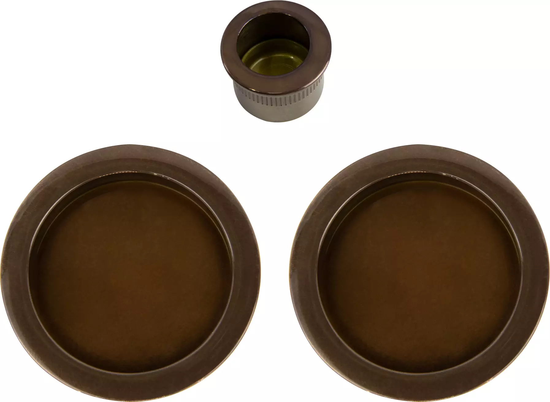 Round Flushpull Kit - 55mm - AB