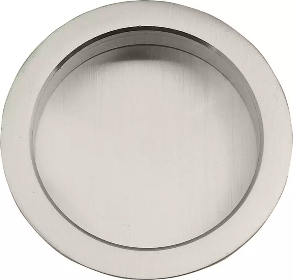 Round Flushpull - 55mm - BN