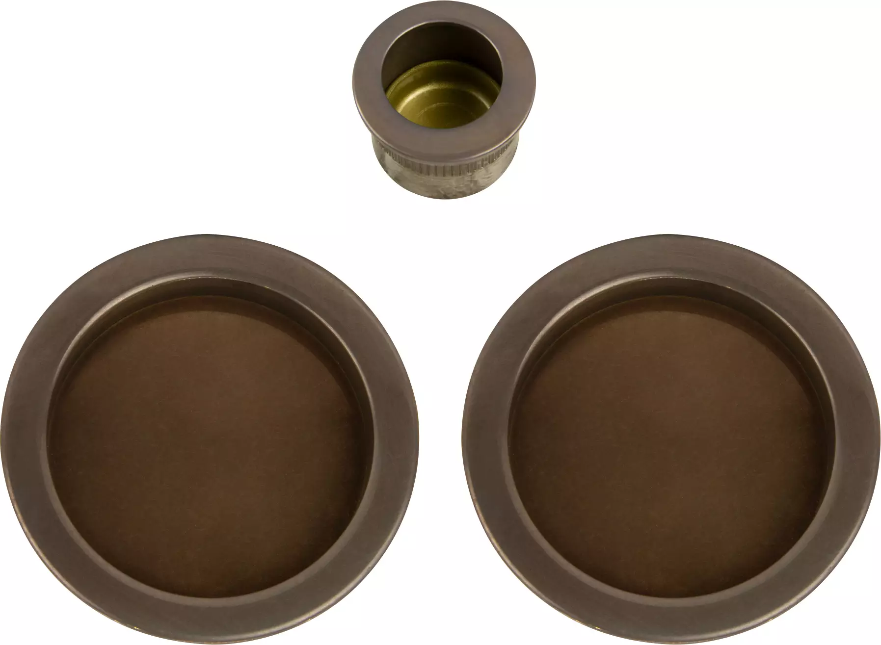 Round Flushpull Kit - 55mm - NB