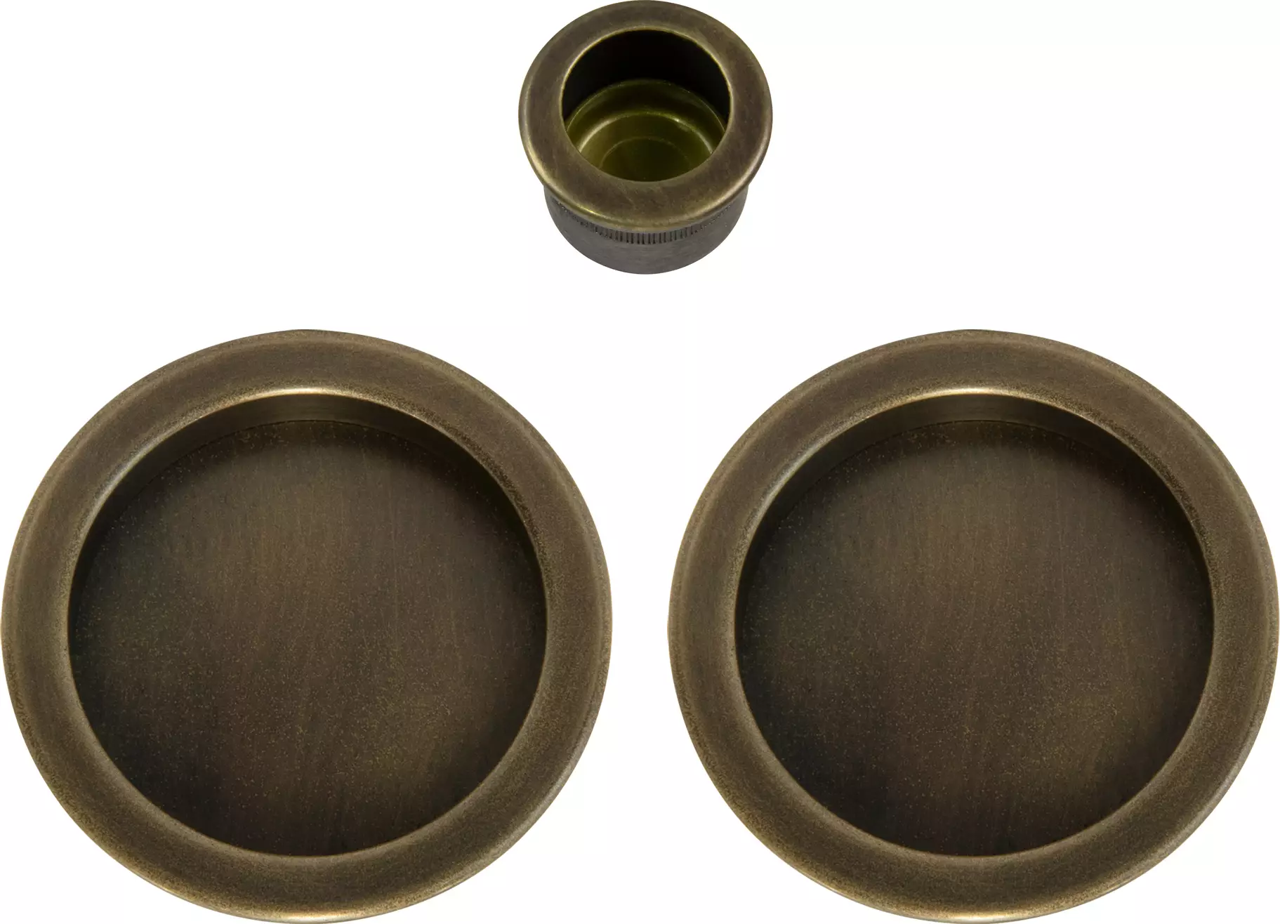 Round Flushpull Kit - 55mm - ORB