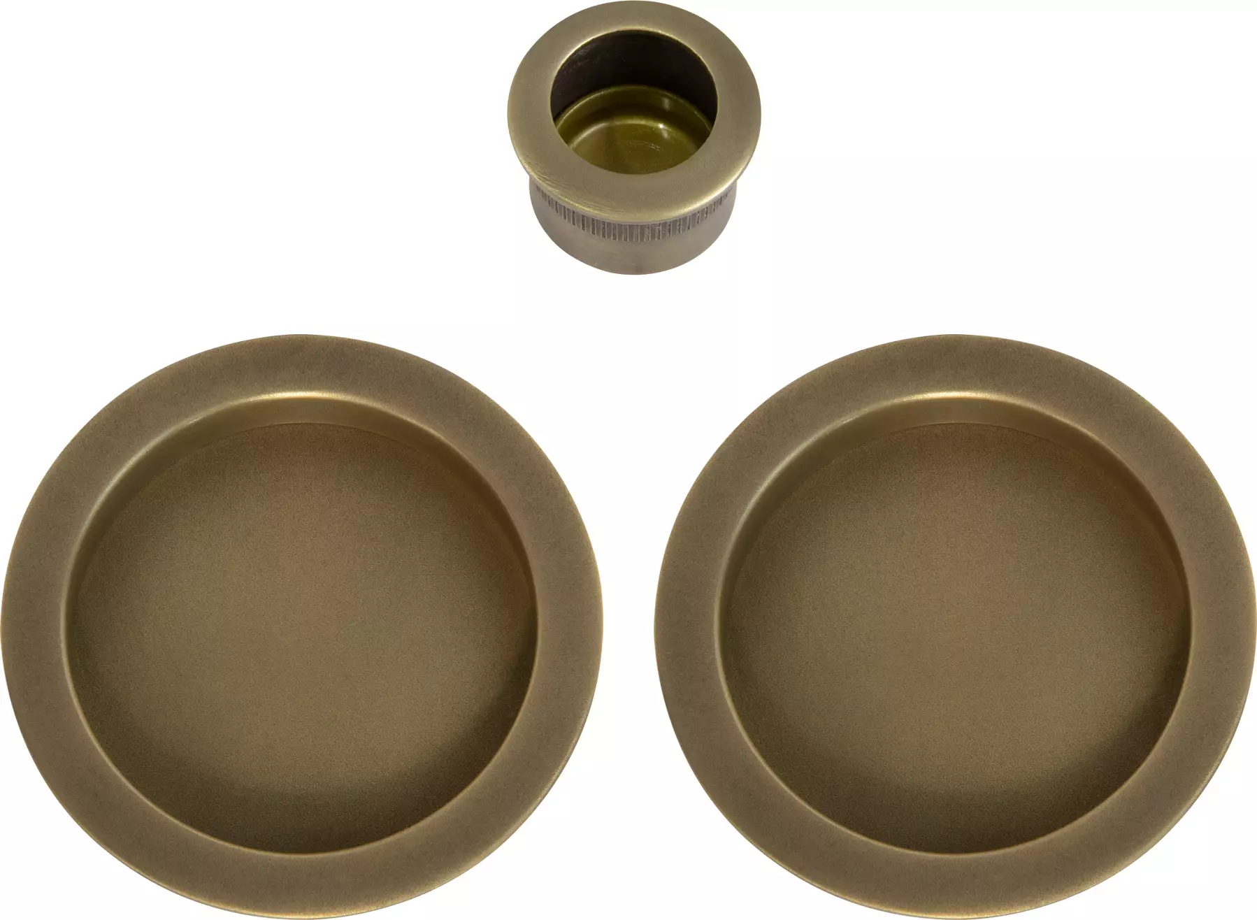 Round Flushpull Kit - 55mm - RB