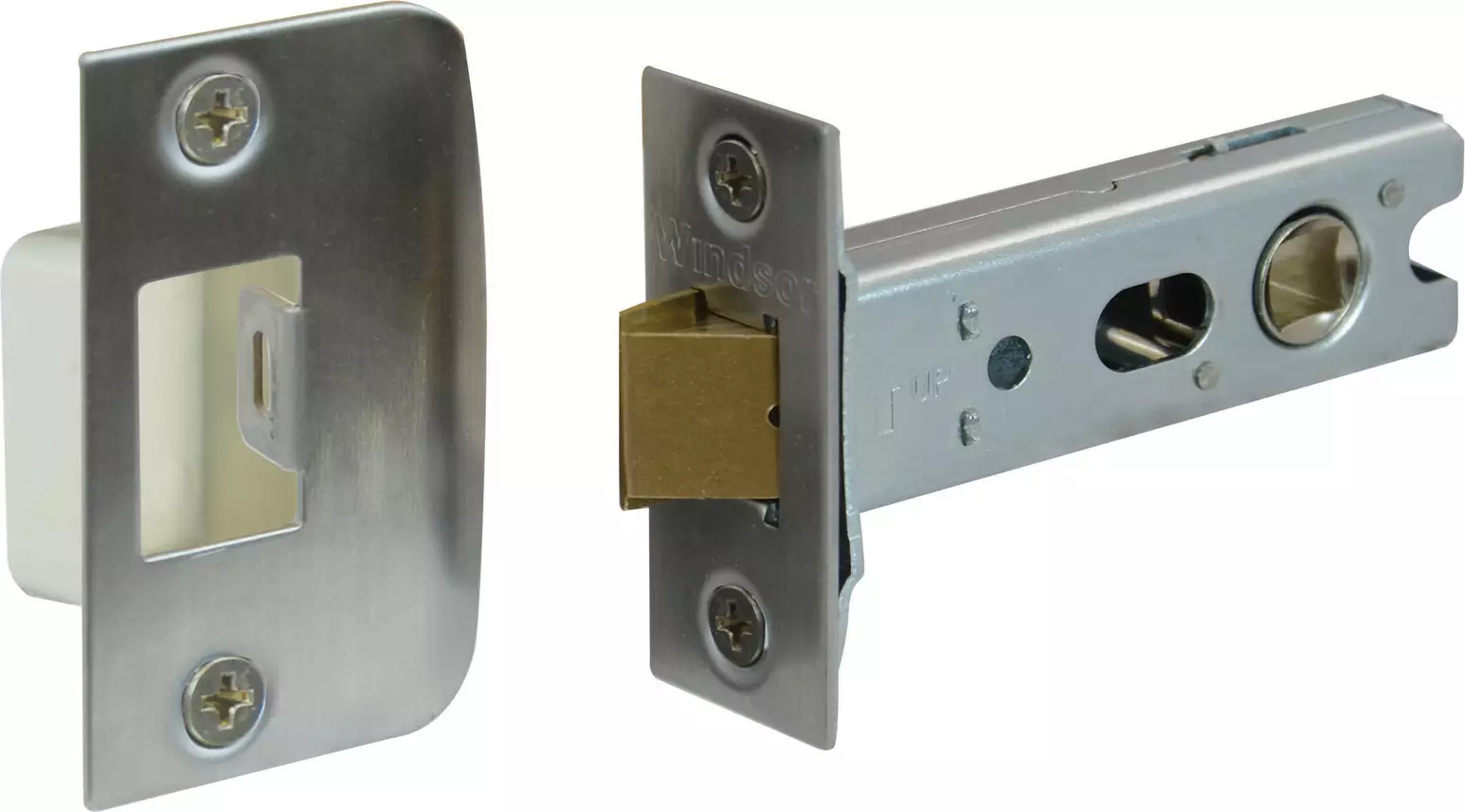 Heavy Duty Tubular Latch - 60mm Backset