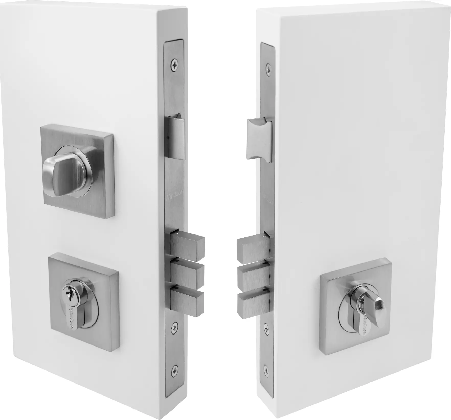 Uni Turn Lock Kit - Square - 60mm B/set - PC
