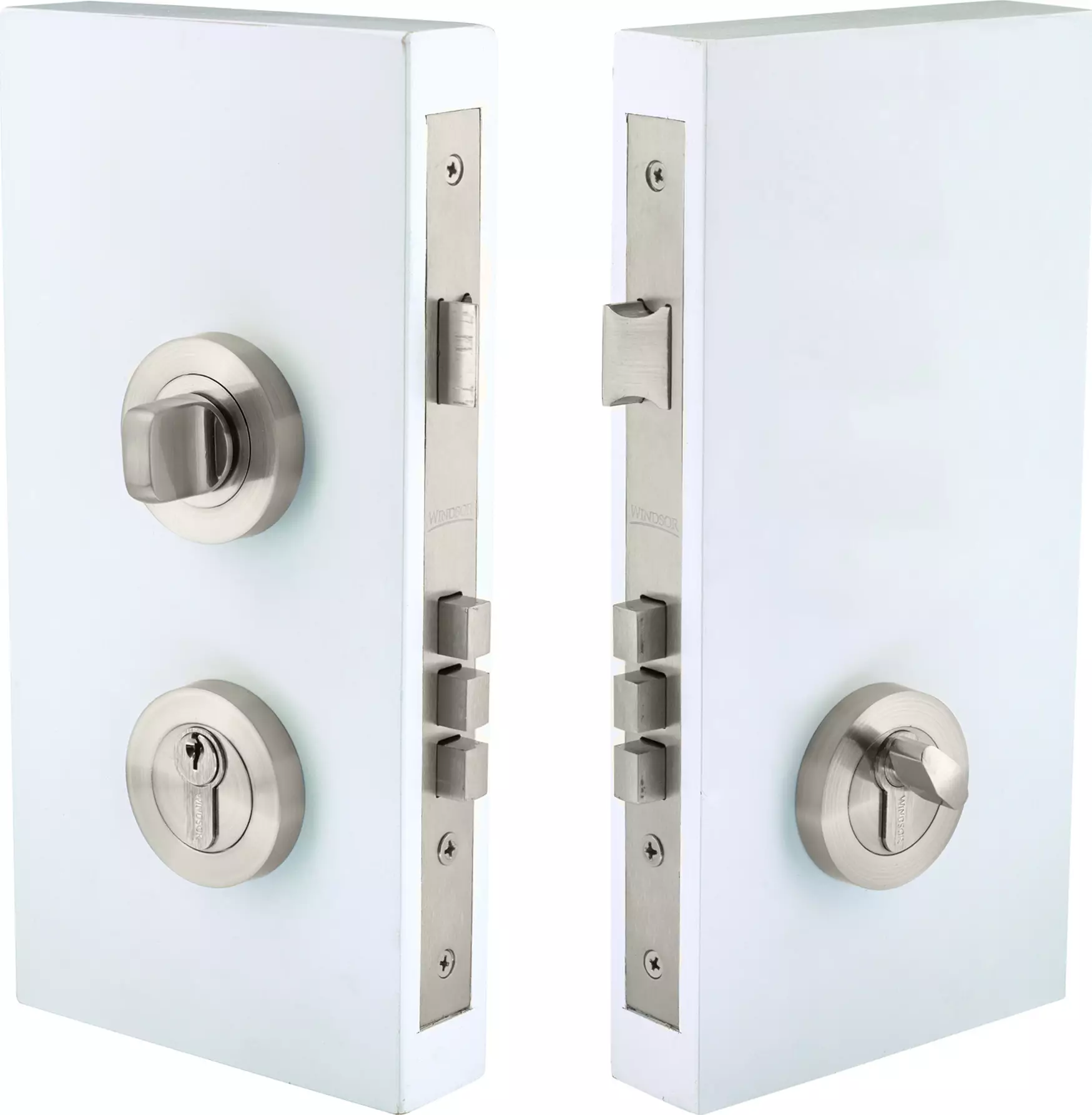 Uni Turn Lock Kit - Round - 60mm B/set - BN