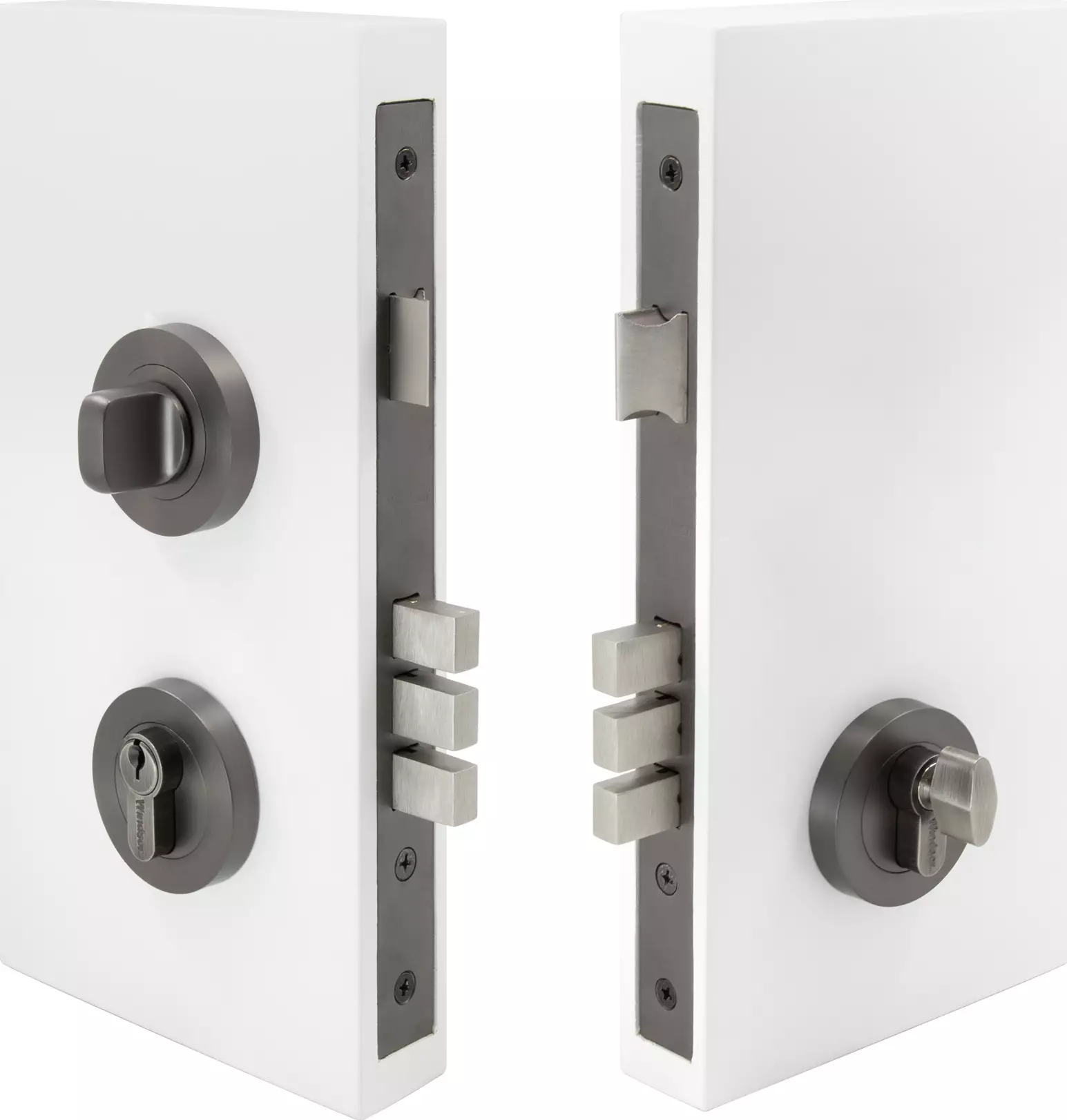 Uni Turn Lock Kit - Round - 60mm B/set - GN