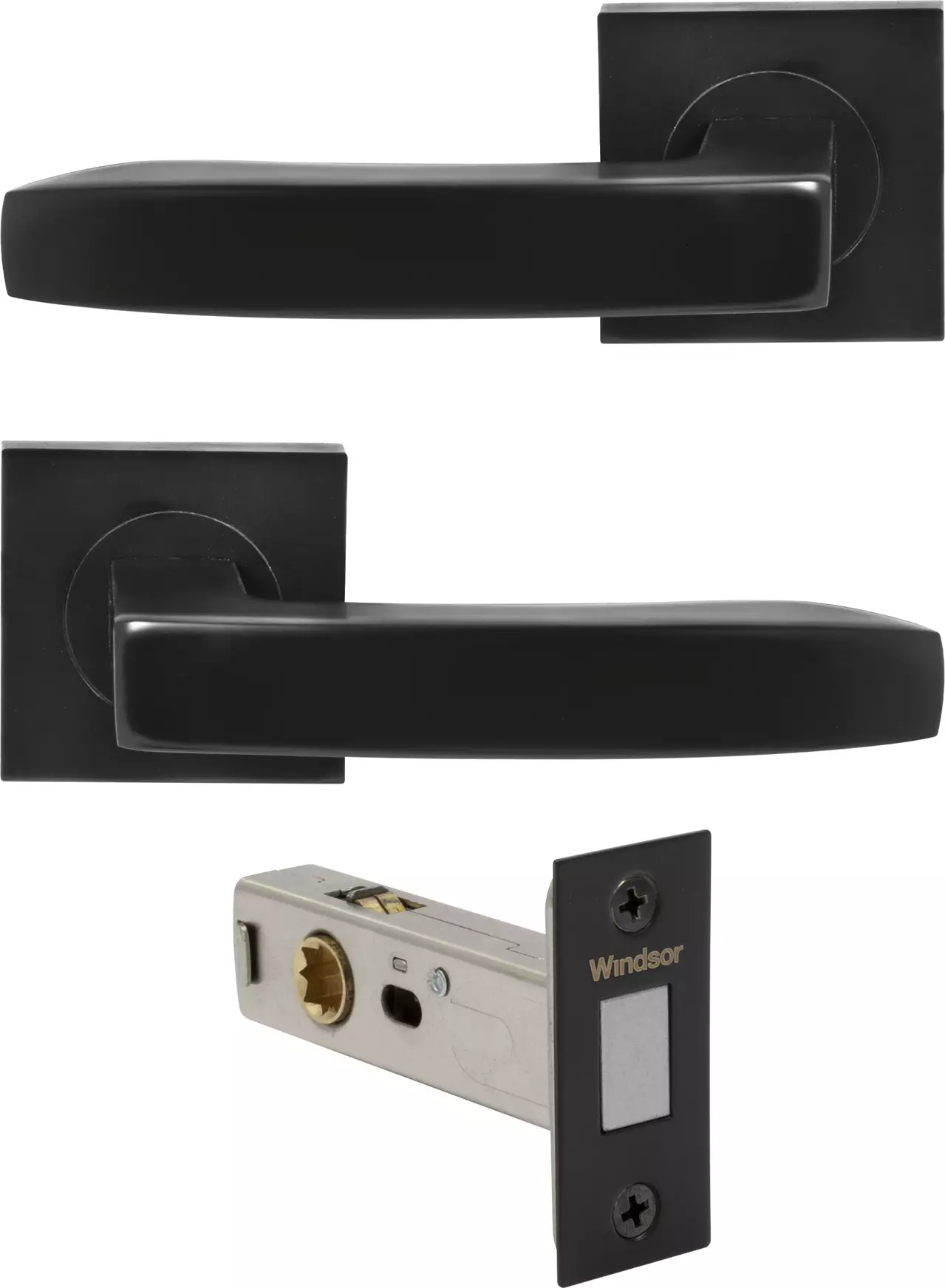 Futura Elite - Corbel Passage Set - Magn. Latch - BLK