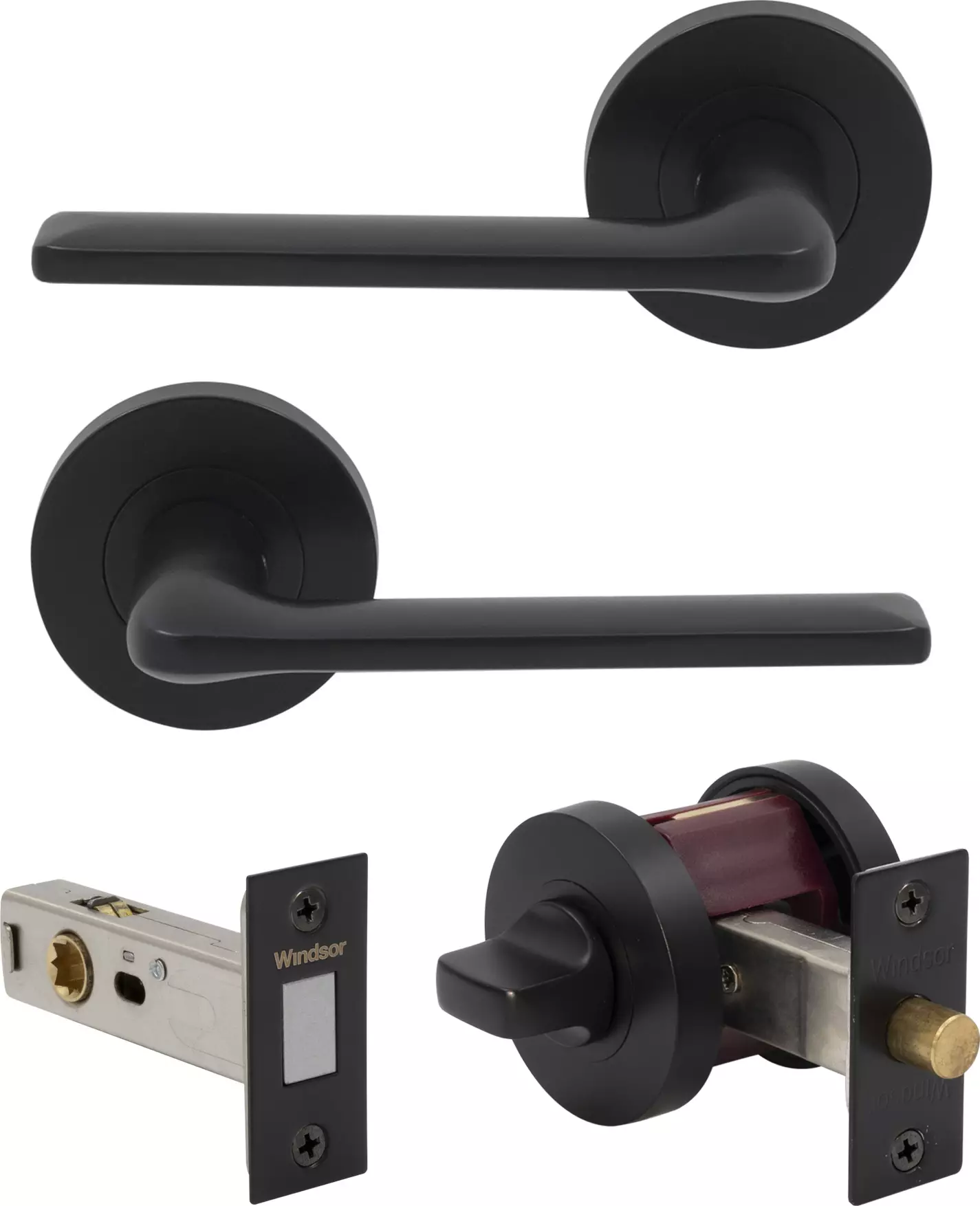 Futura - Solar Privacy Set - Magn. Latch - BLK