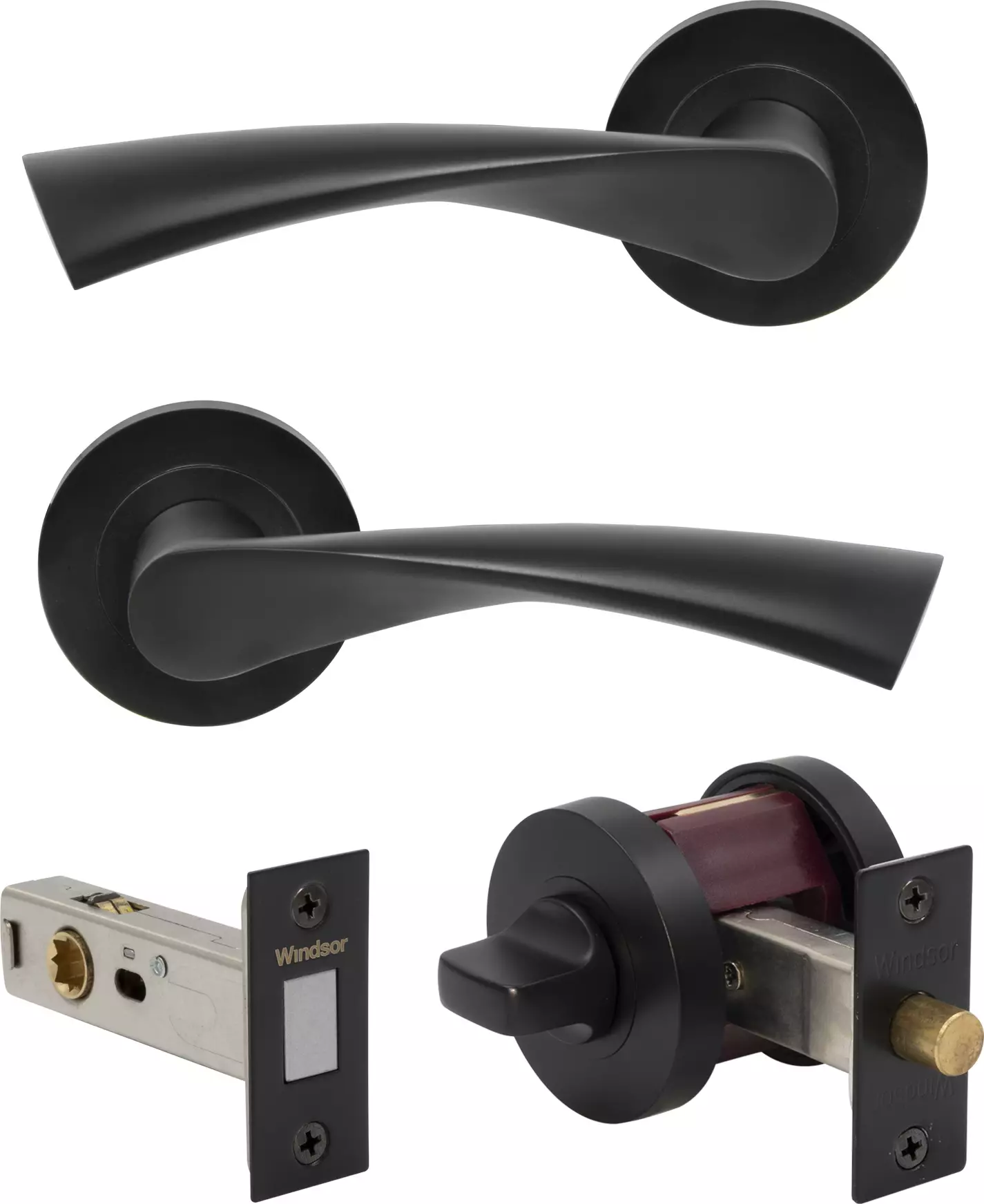 Futura - Helix Privacy Set - Magn. Latch - BLK