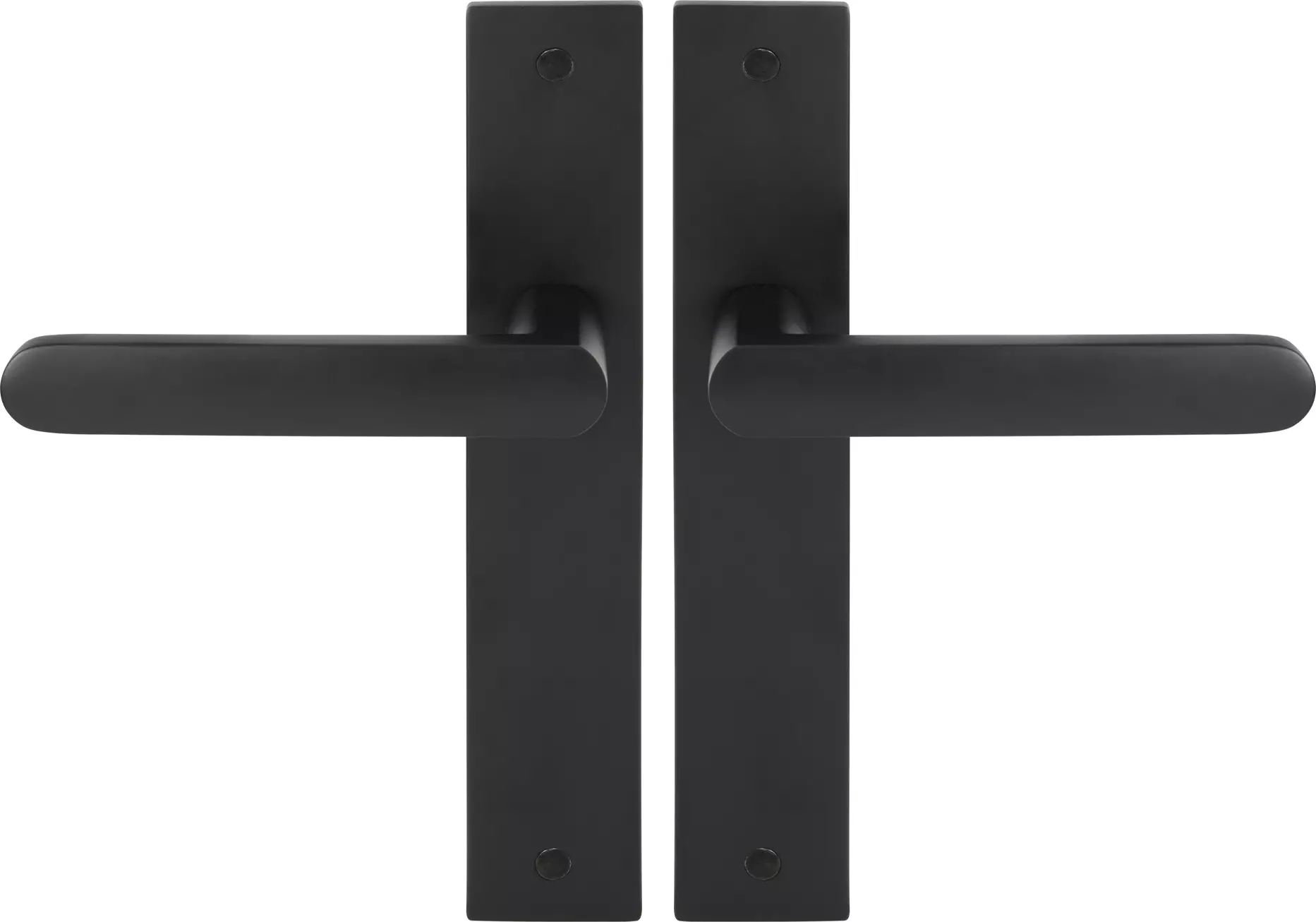 Modella - Longplate Lever Set - BLK