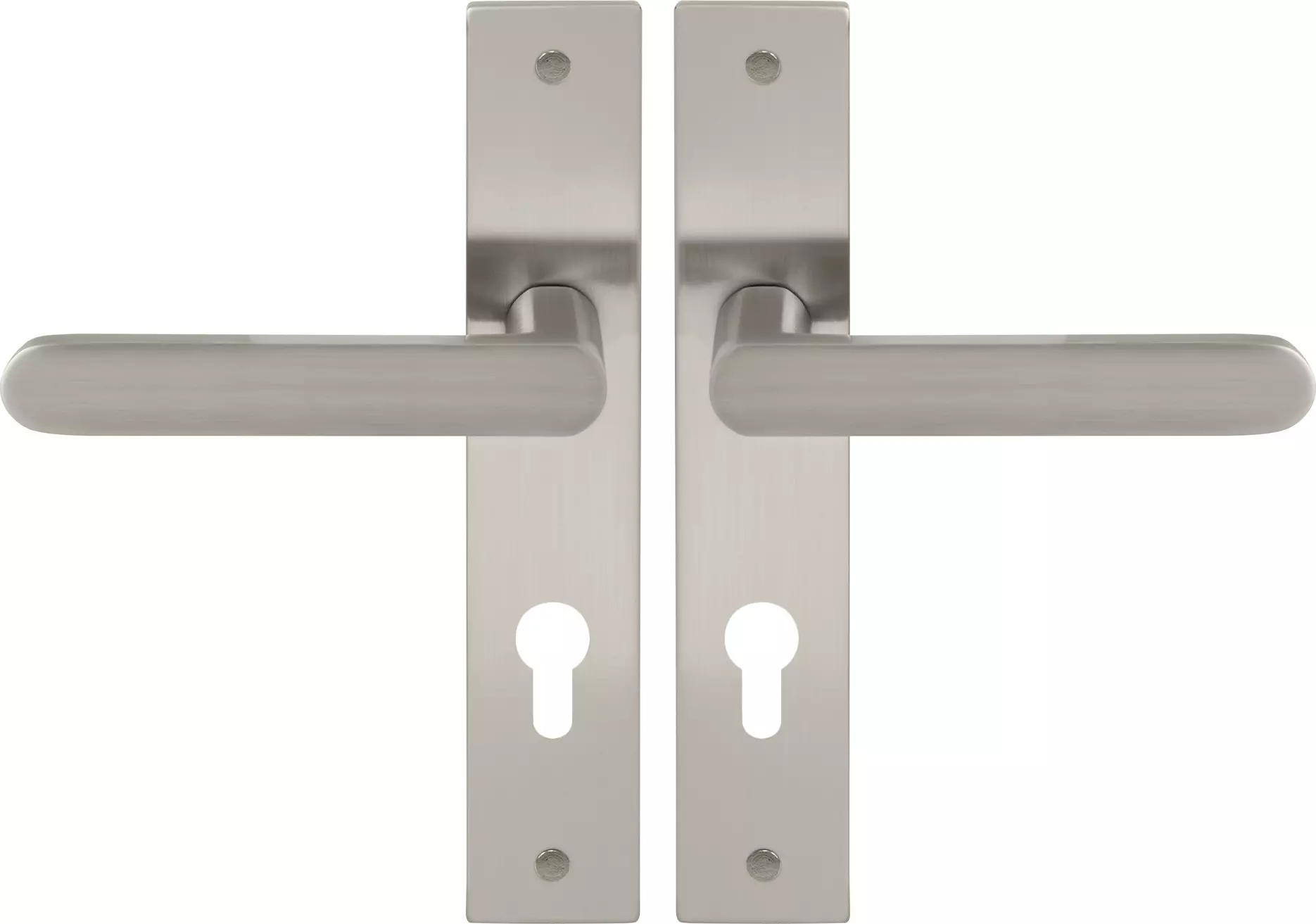 Modella - Longplate Euro Lever Set - BN