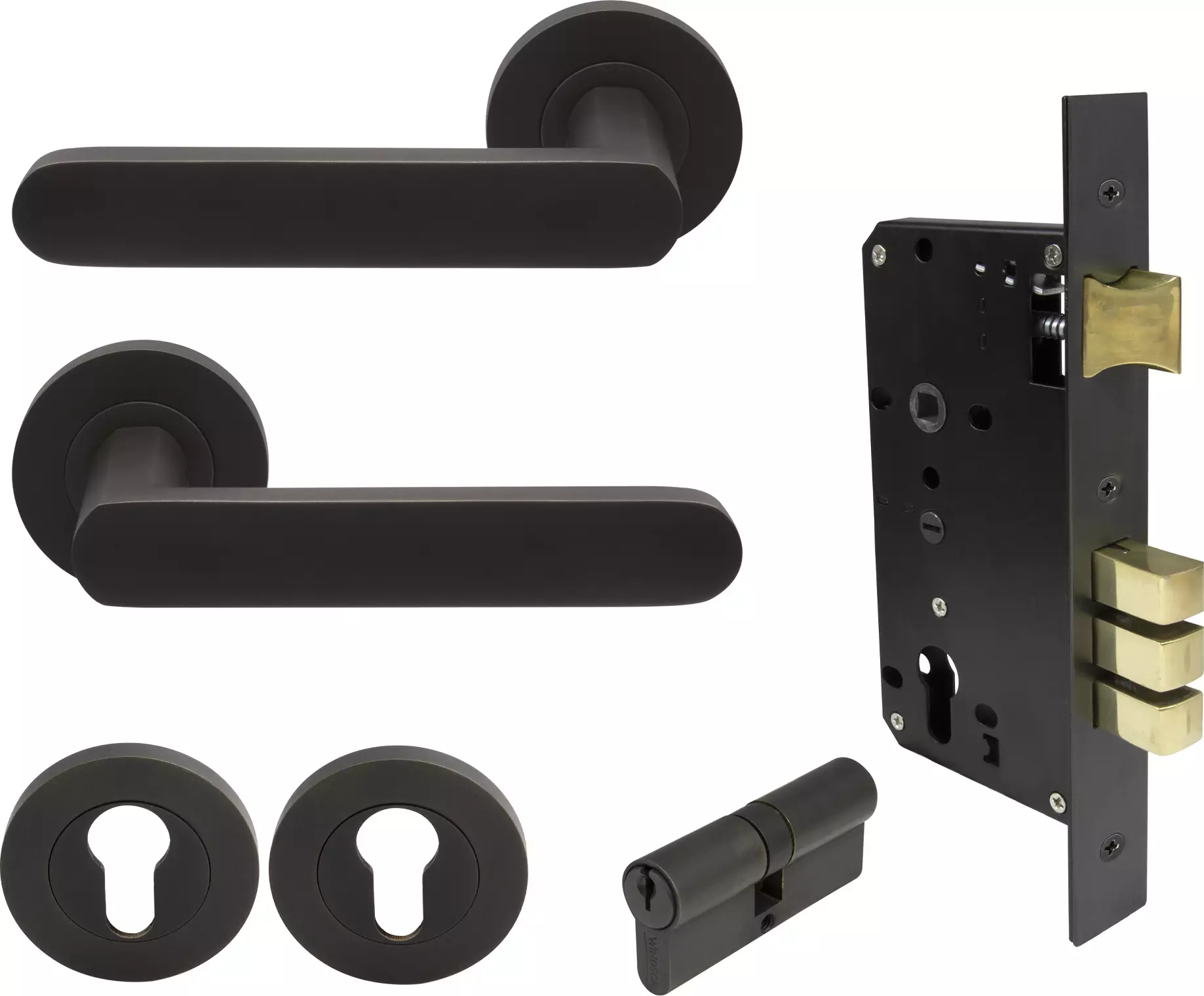 Modella - Round Rose Entrance Set - K/K - DRB